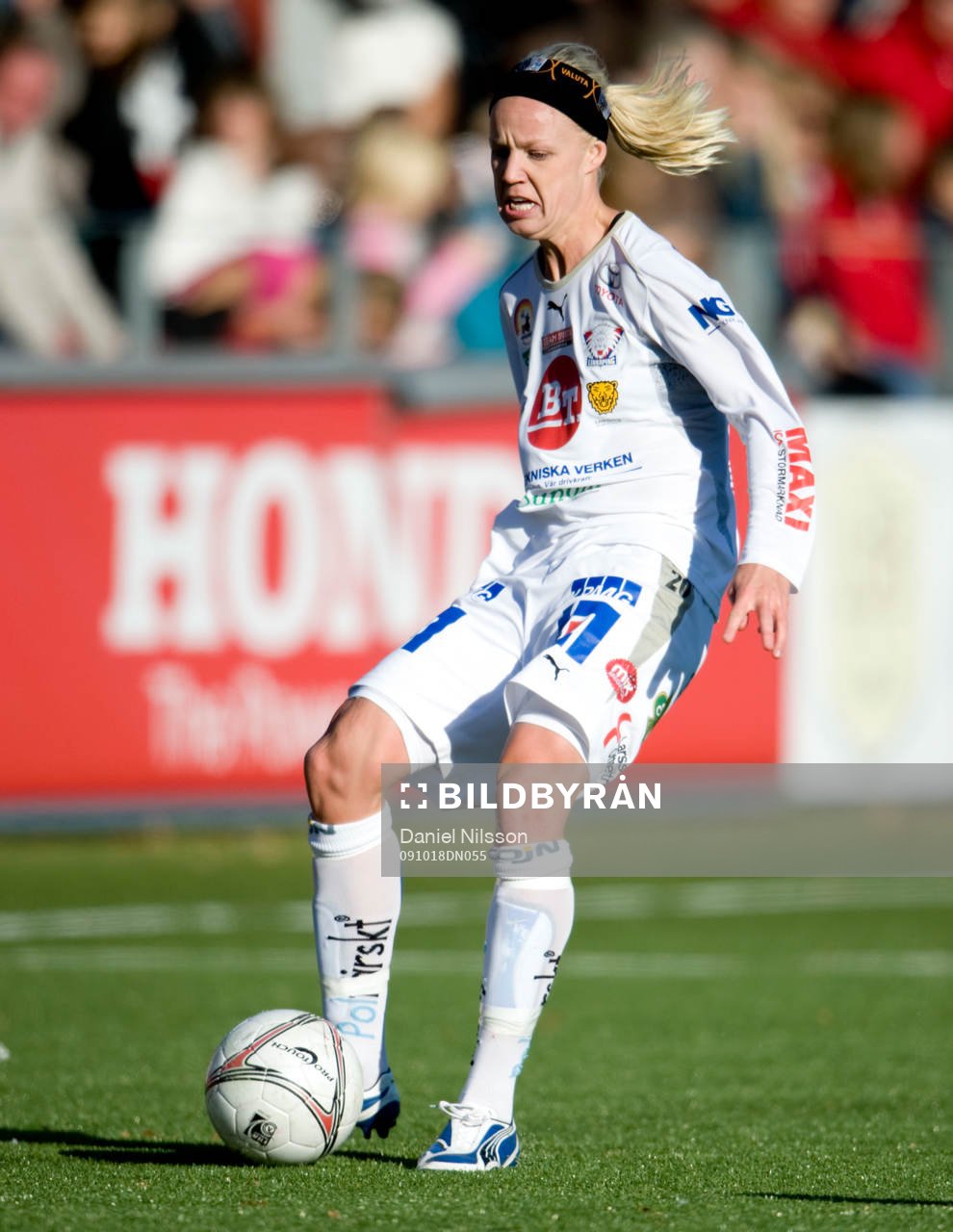 Fotboll, dam, Damallsvenskan, Caroline Seger, Linköping