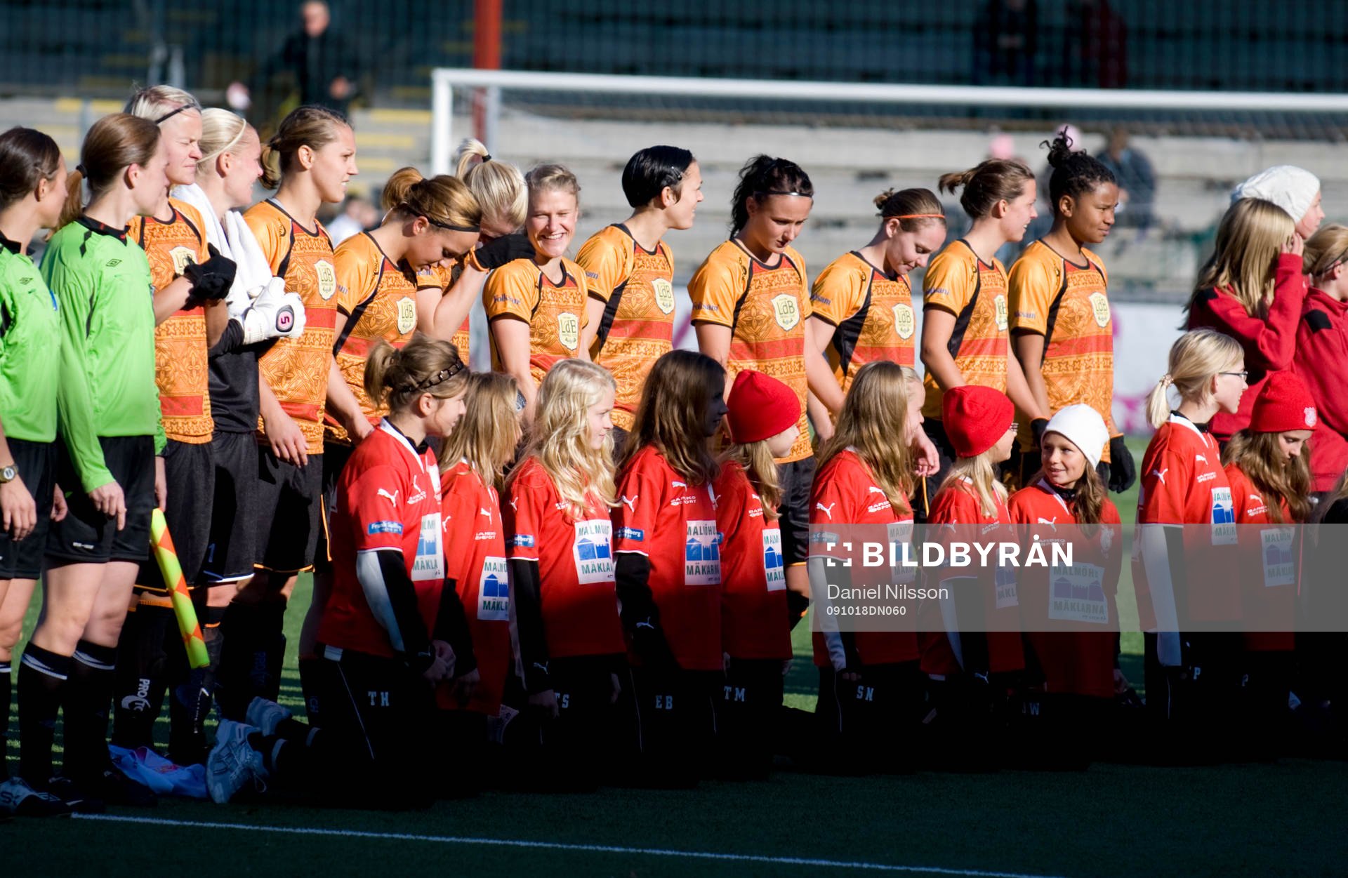 Fotboll, dam, Damallsvenskan, Ldb Malmö  har nya tröjor
