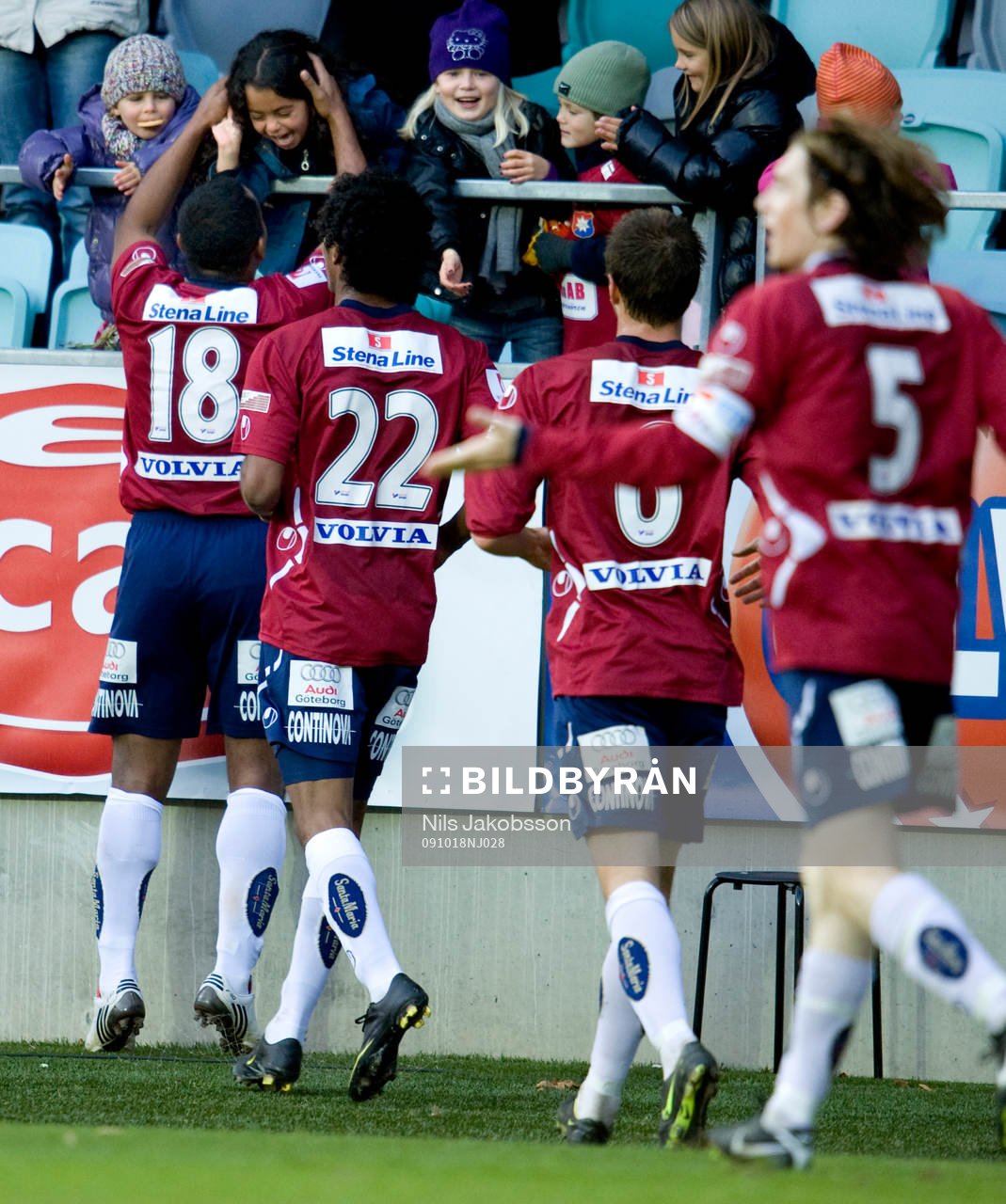 Alvaro Santos, Örgryte, jubel