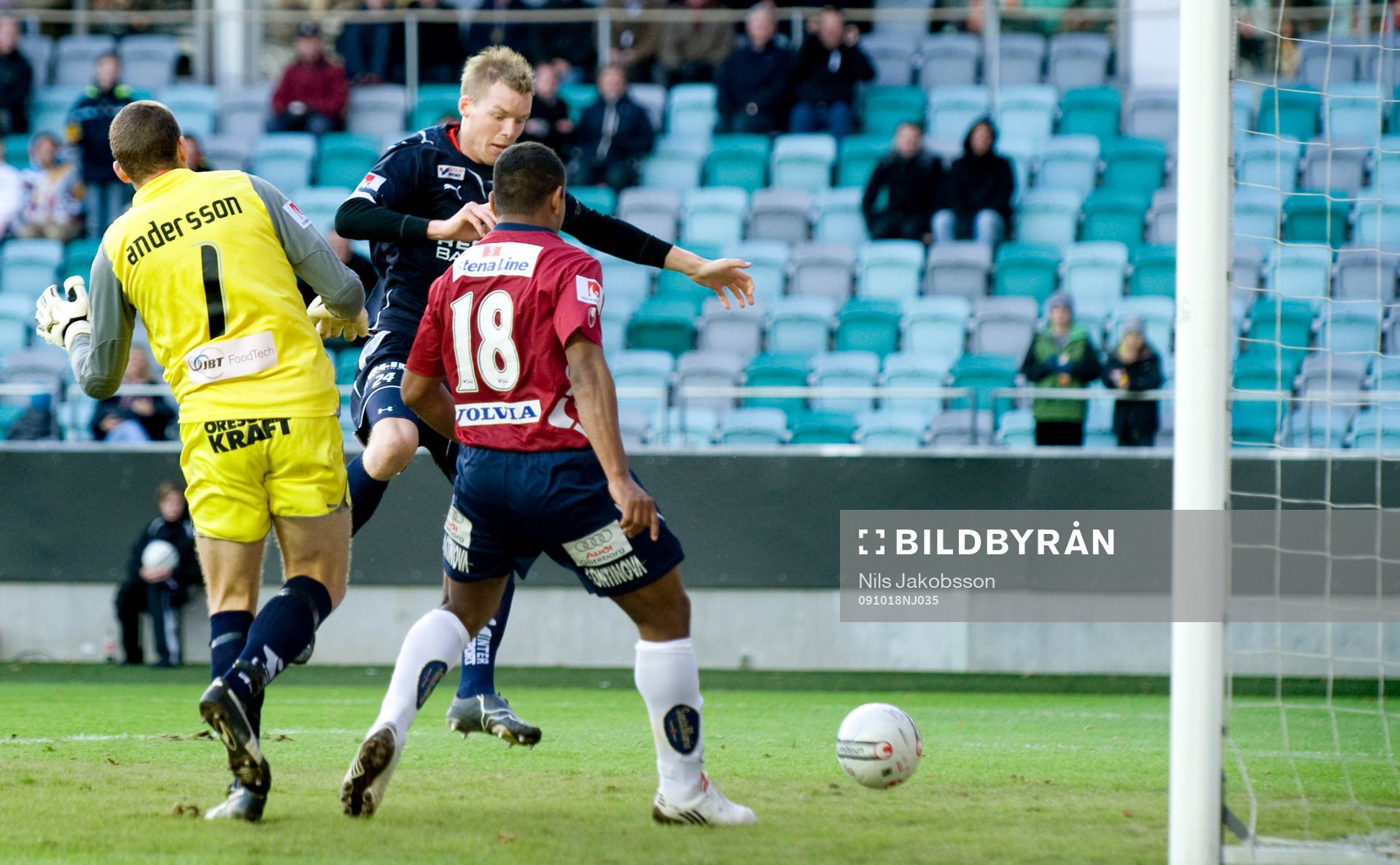 Marcus Nilsson, Helsingborg, självmål, Daniel Andersson,
