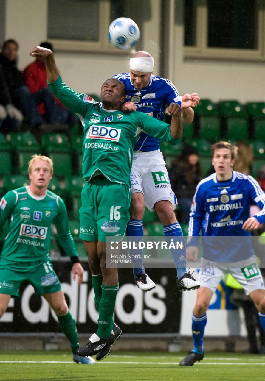 Etchu Tabe, Ljungskile och Erkan Saglik, Sundsvall