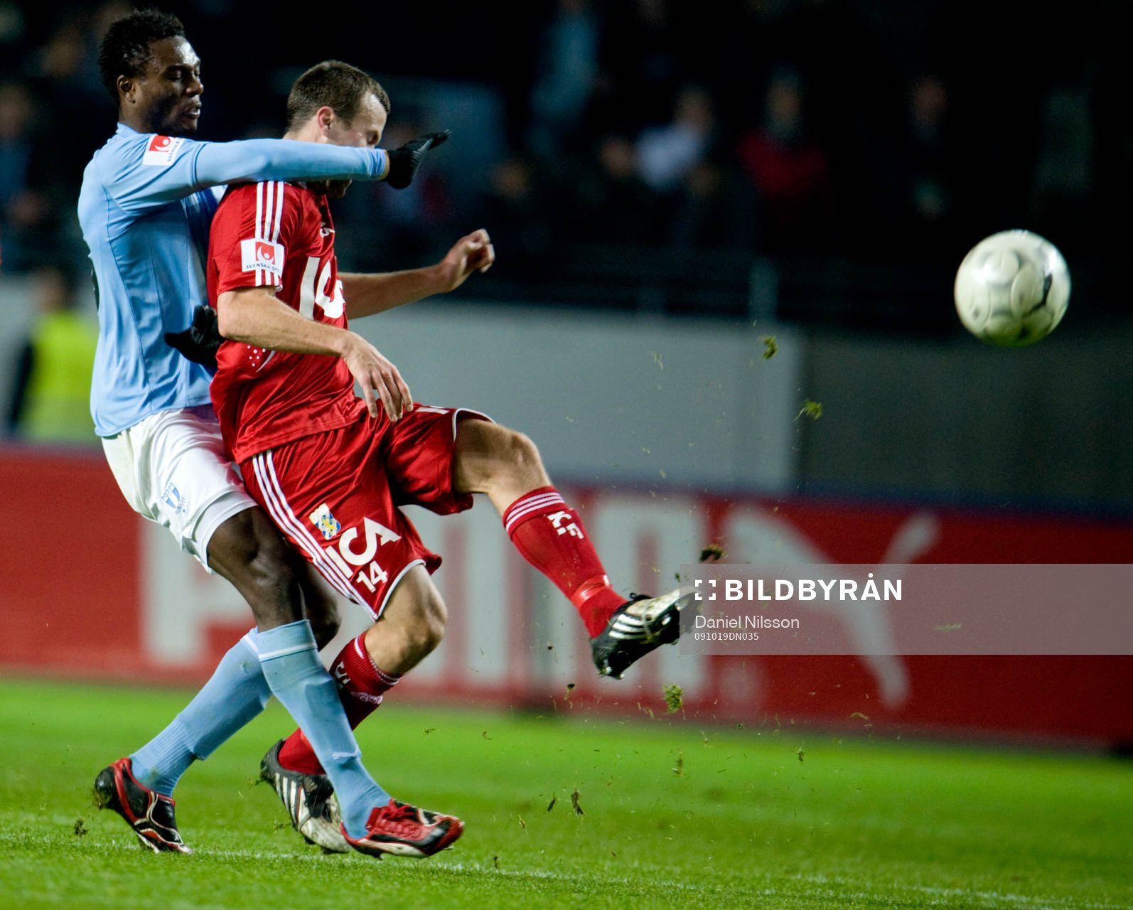 Hjalmar Jonsson, Göteborg och Edward Ofere, Malmö