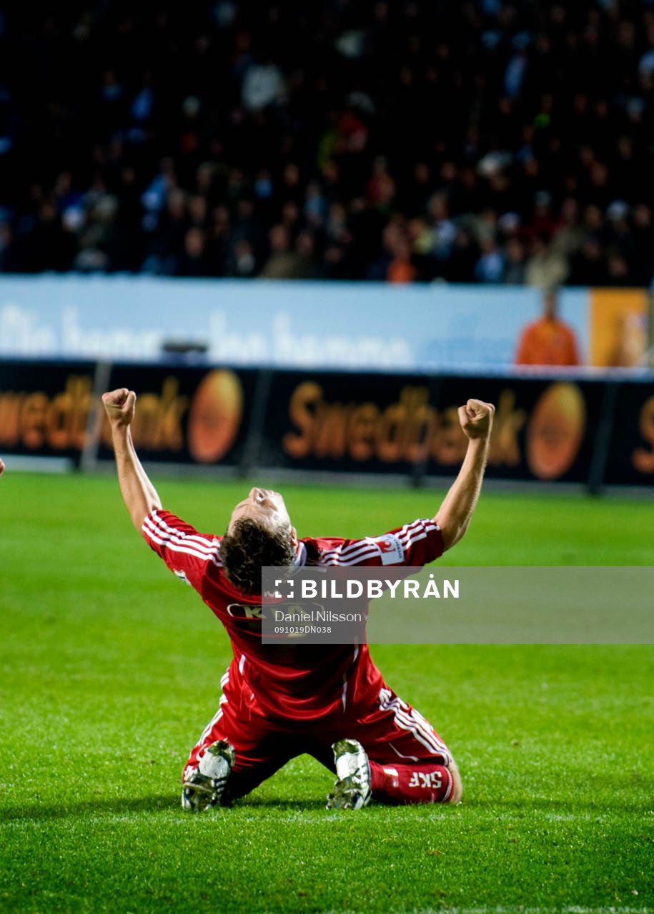 Tobias Hysén, Göteborg jubel