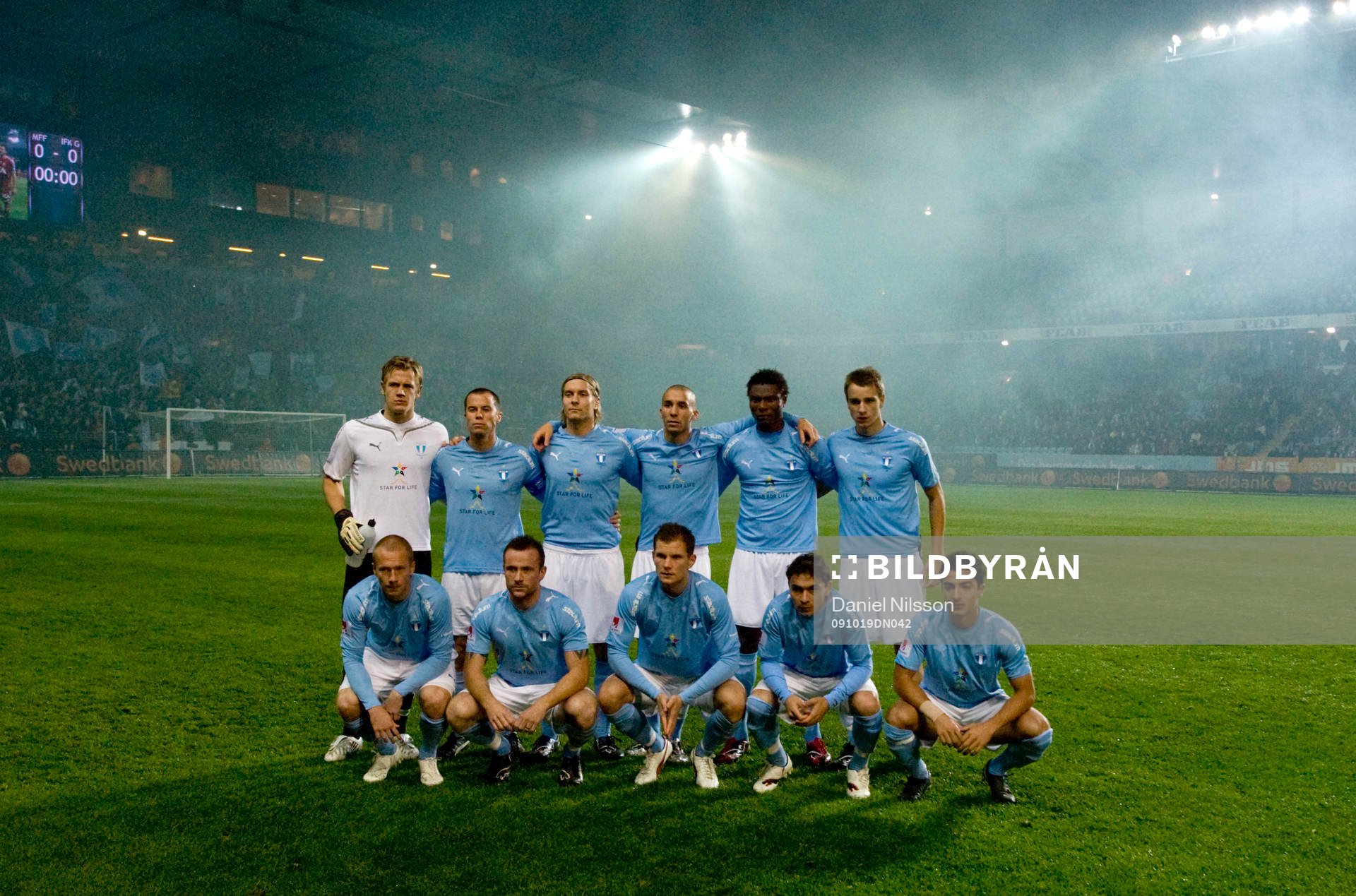 Startelva, lagbild, laguppställning
