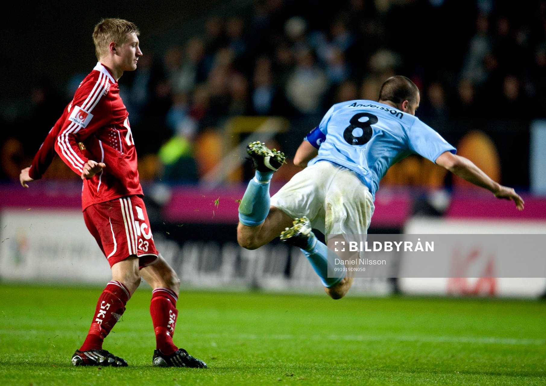 Sebastian Eriksson, Göteborg och Daniel Andersson, Malmö