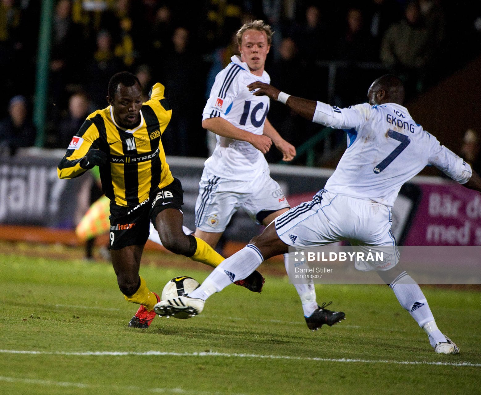 John Chibuike, Häcken. Prince Ikpe Ekong, Djurgården
