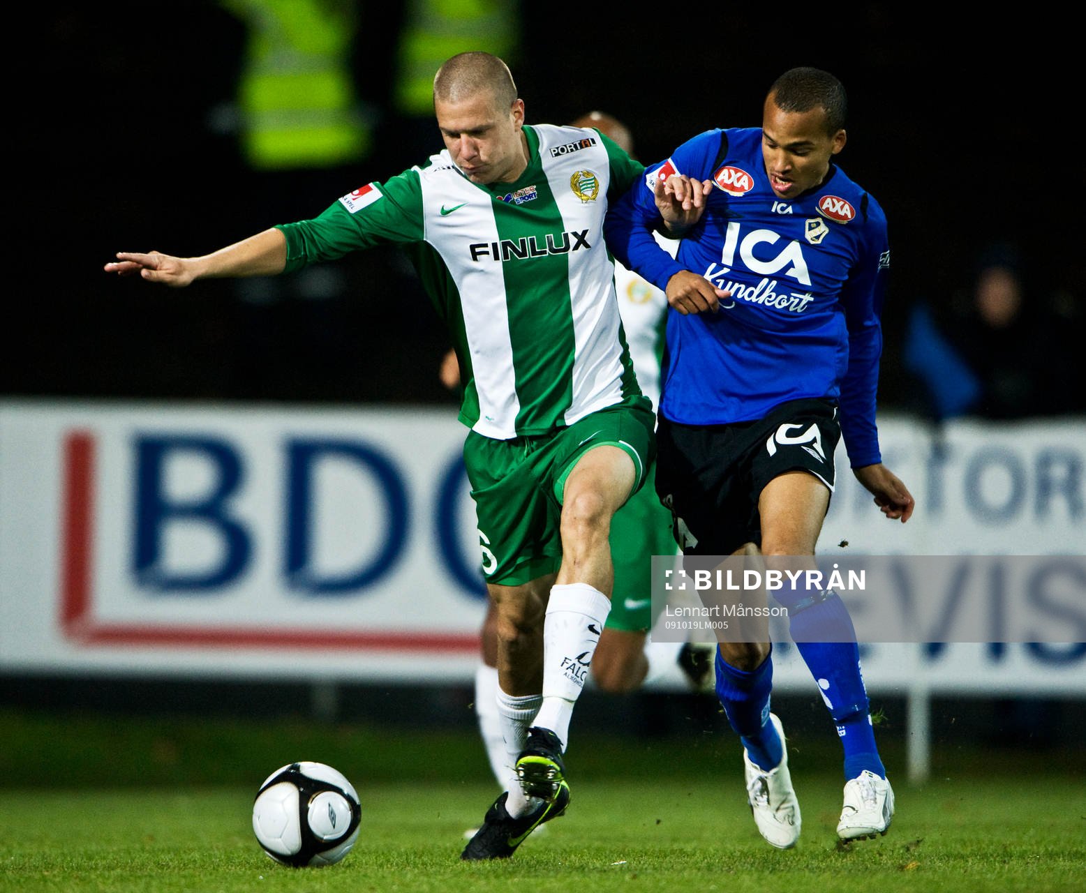 Patrik Gerrbrand, Hammarby och Marcus Olsson, Halmstad i