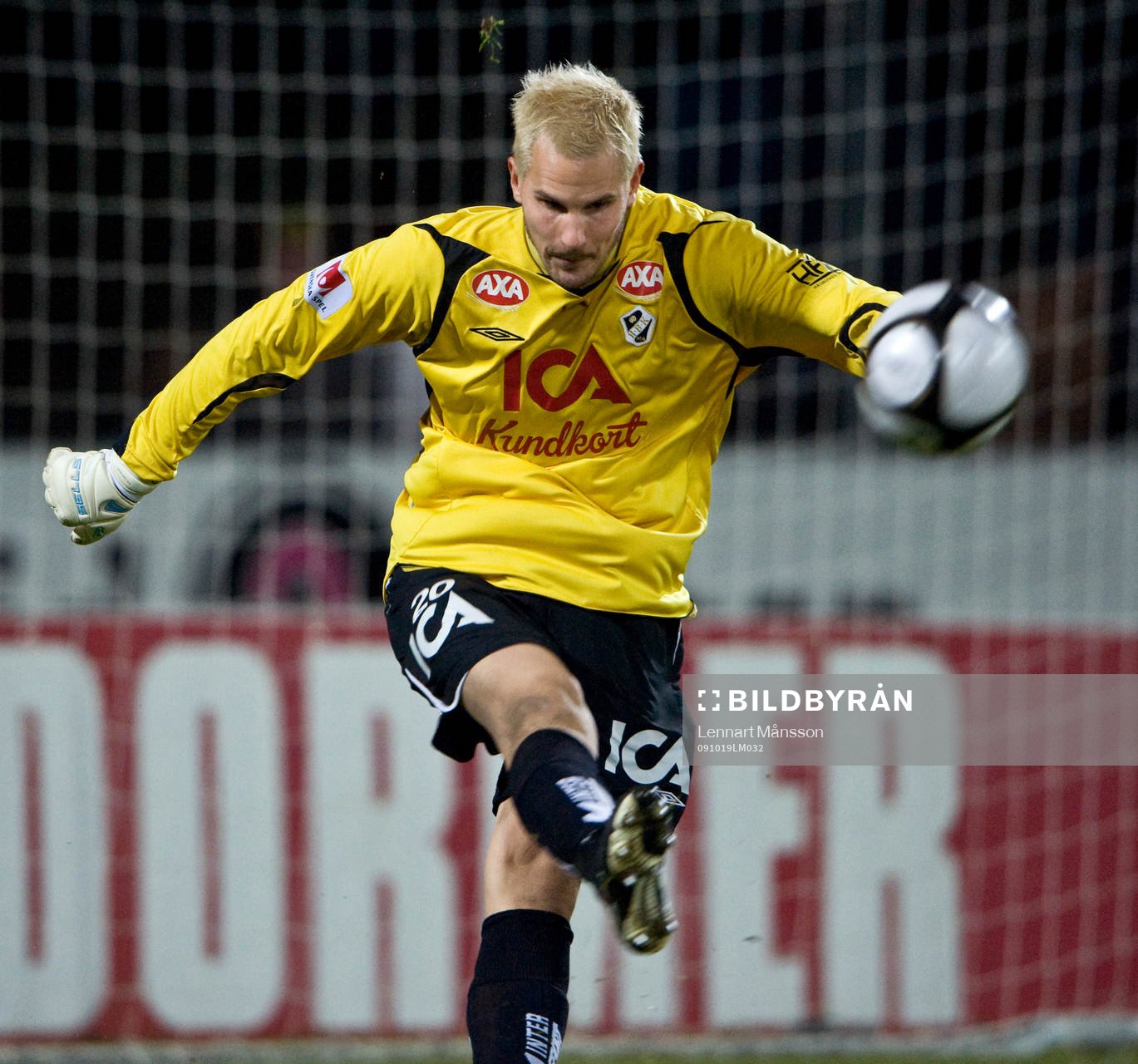 Magnus Bahne, målvakt