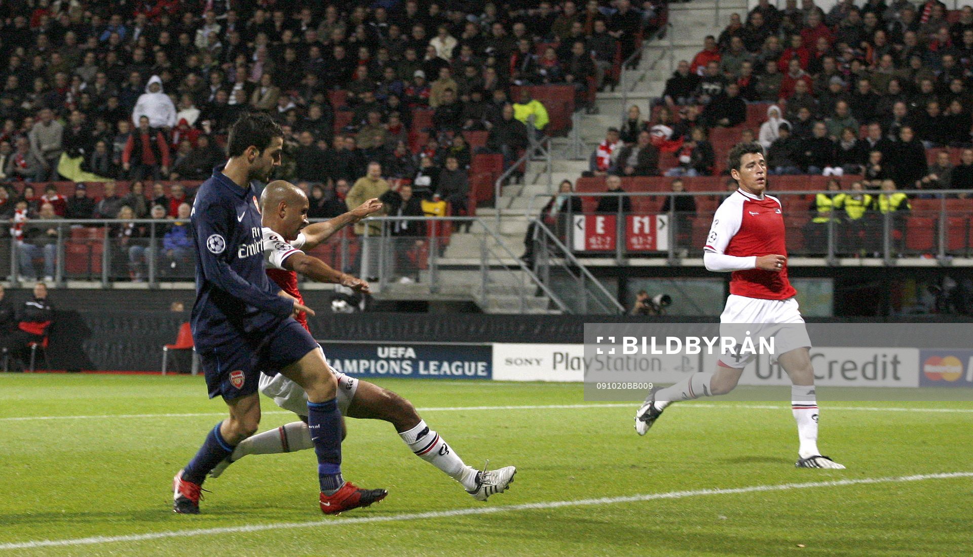 Cesc Fabregas, Arsenal gör 0-1