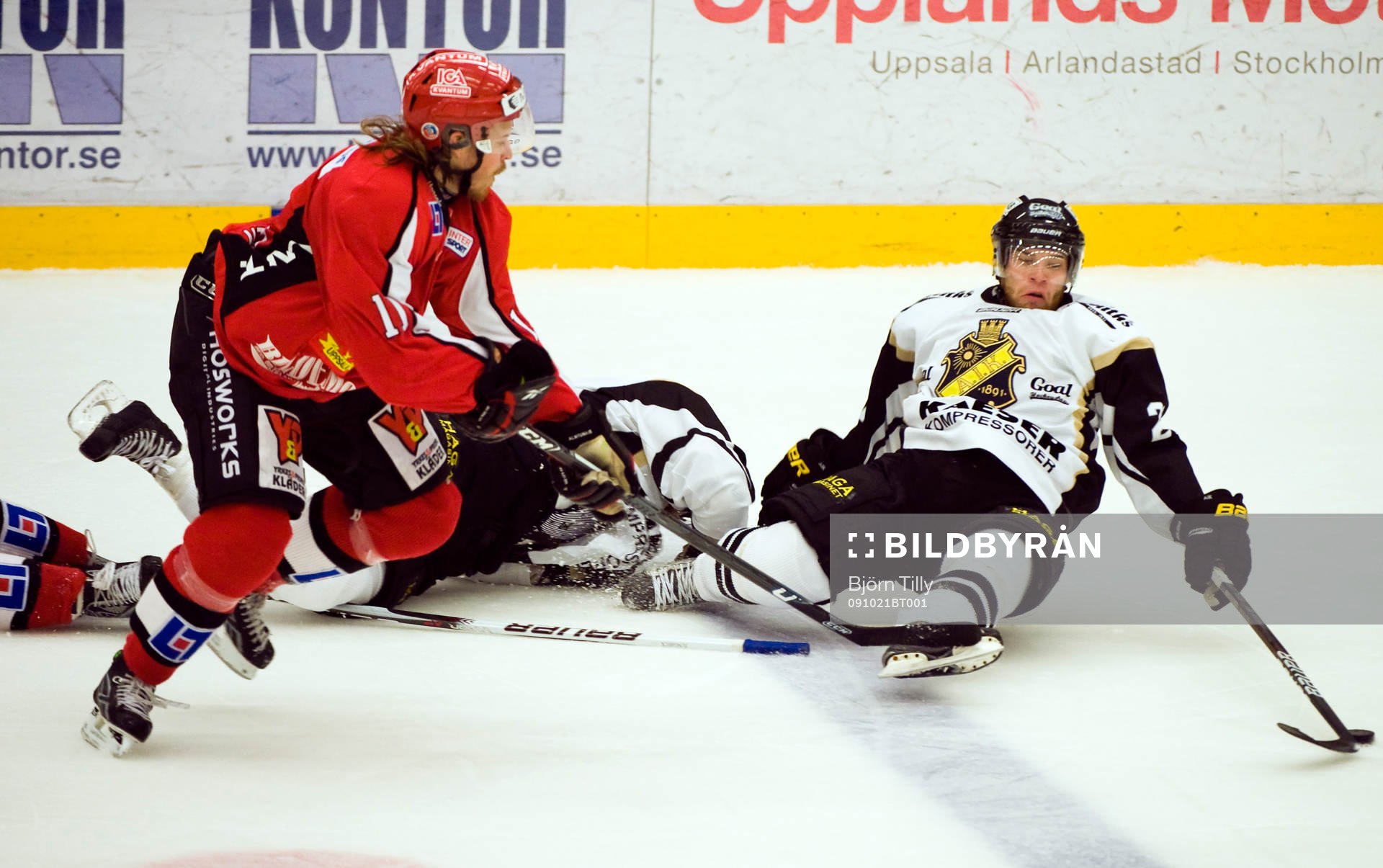 Johan Berggren, Almtuna och Christian Sandberg, AIK