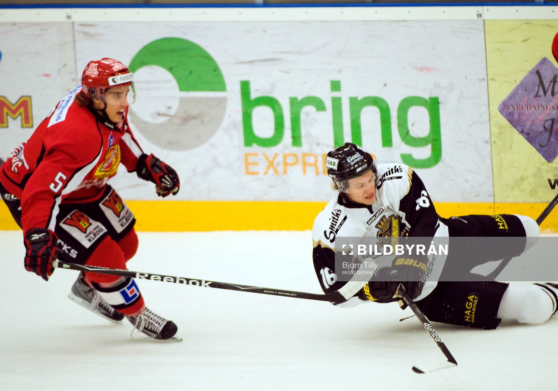 Magnus Svanberg Almtuna och Johan Ryno, AIK