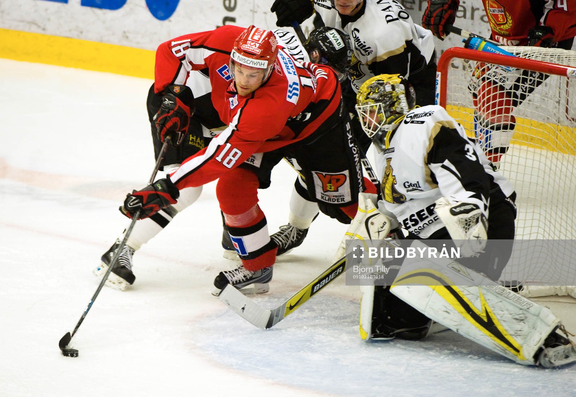 Olof Mårs, Almtuna och Fredrik Holmgren, målvakt, AIK