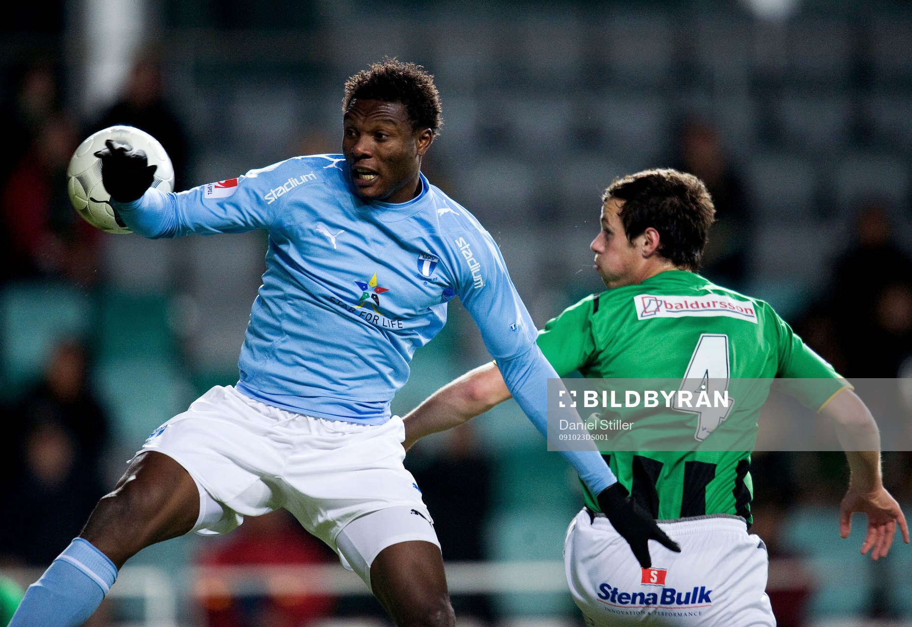 Edward Ofere, Malmö FF. Hallgrimur Jonasson, GAIS