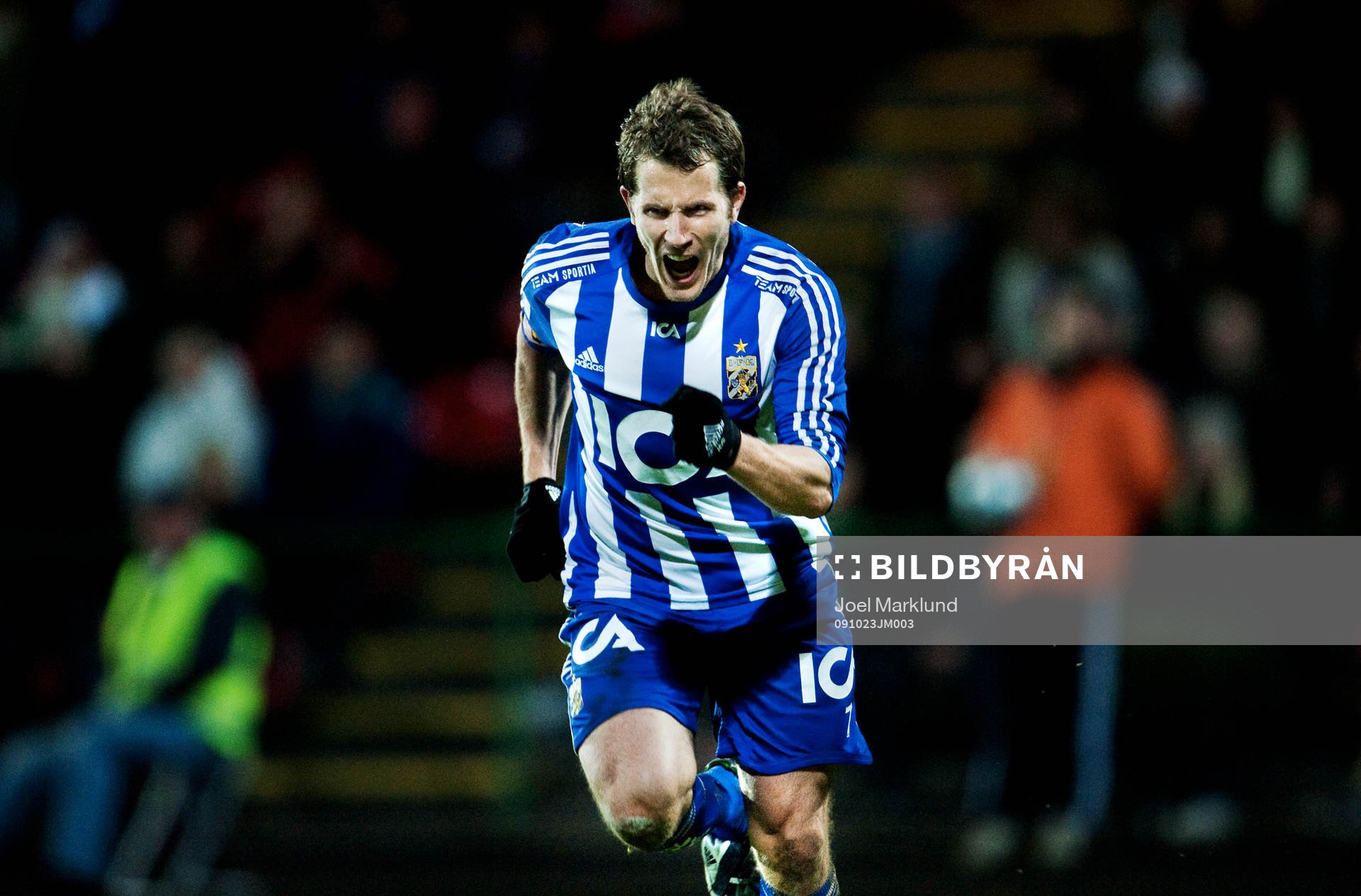 Tobias Hysén, IFK Göteborg, jubel