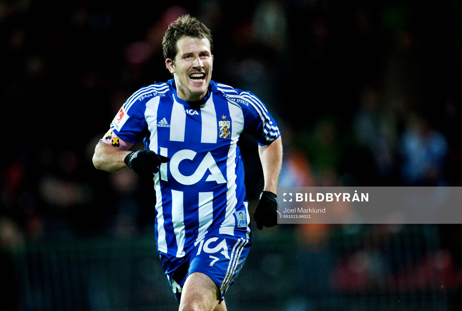 Tobias Hysén, IFK Göteborg, jubel