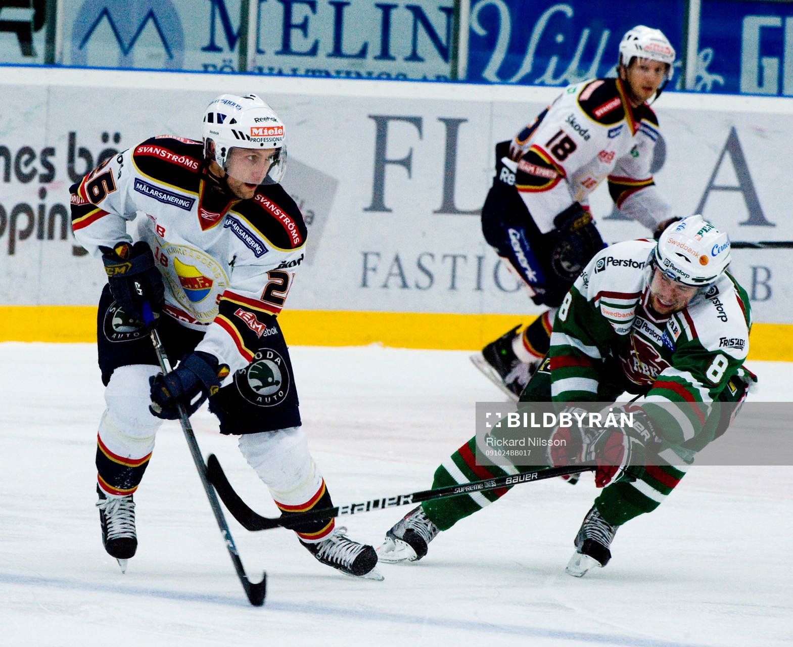 Tim Eriksson, Djurgården och Mathias Porseland, Rögle