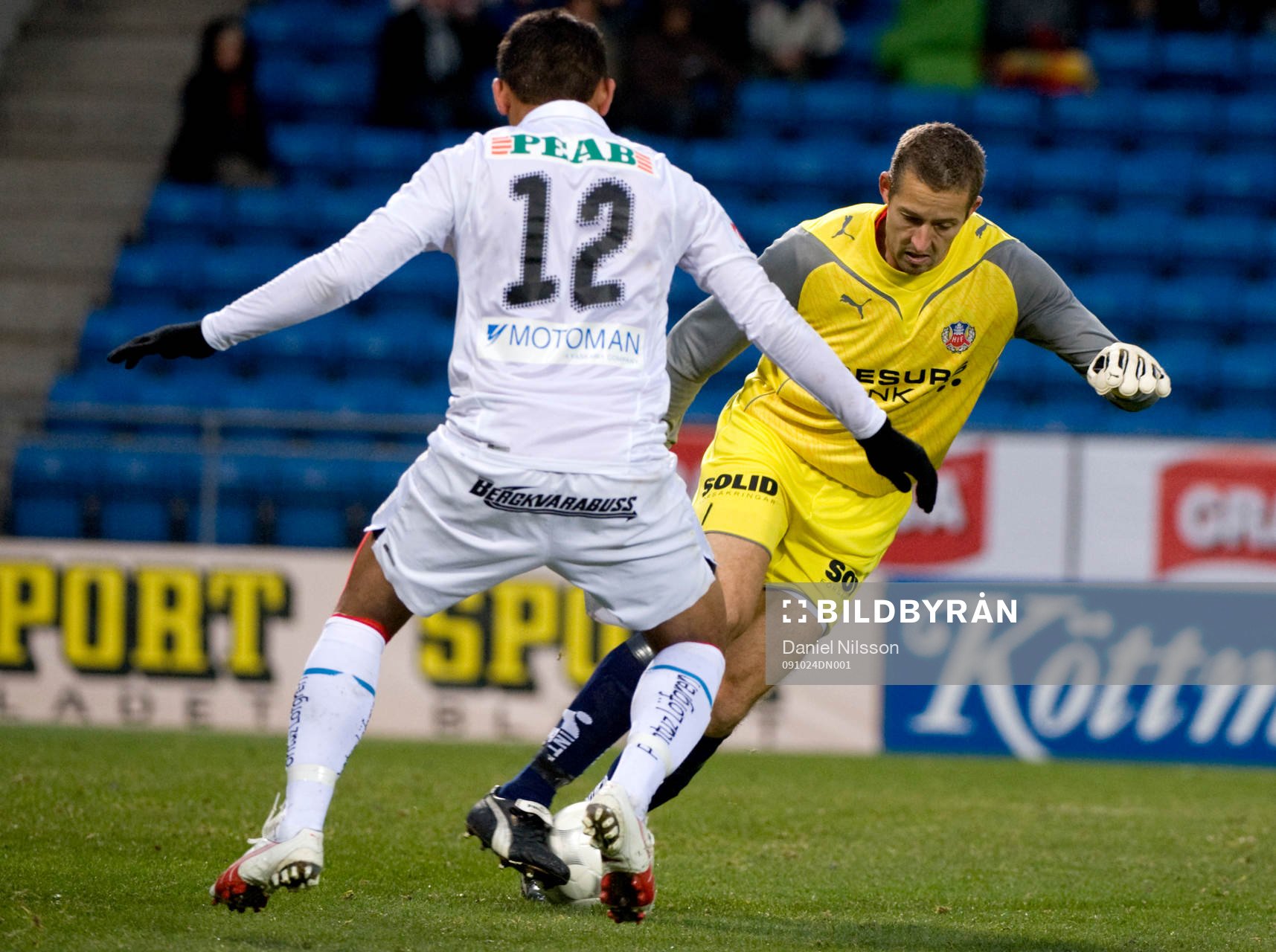 Daniel Andersson, målvakt, Helsingborg och Daniel