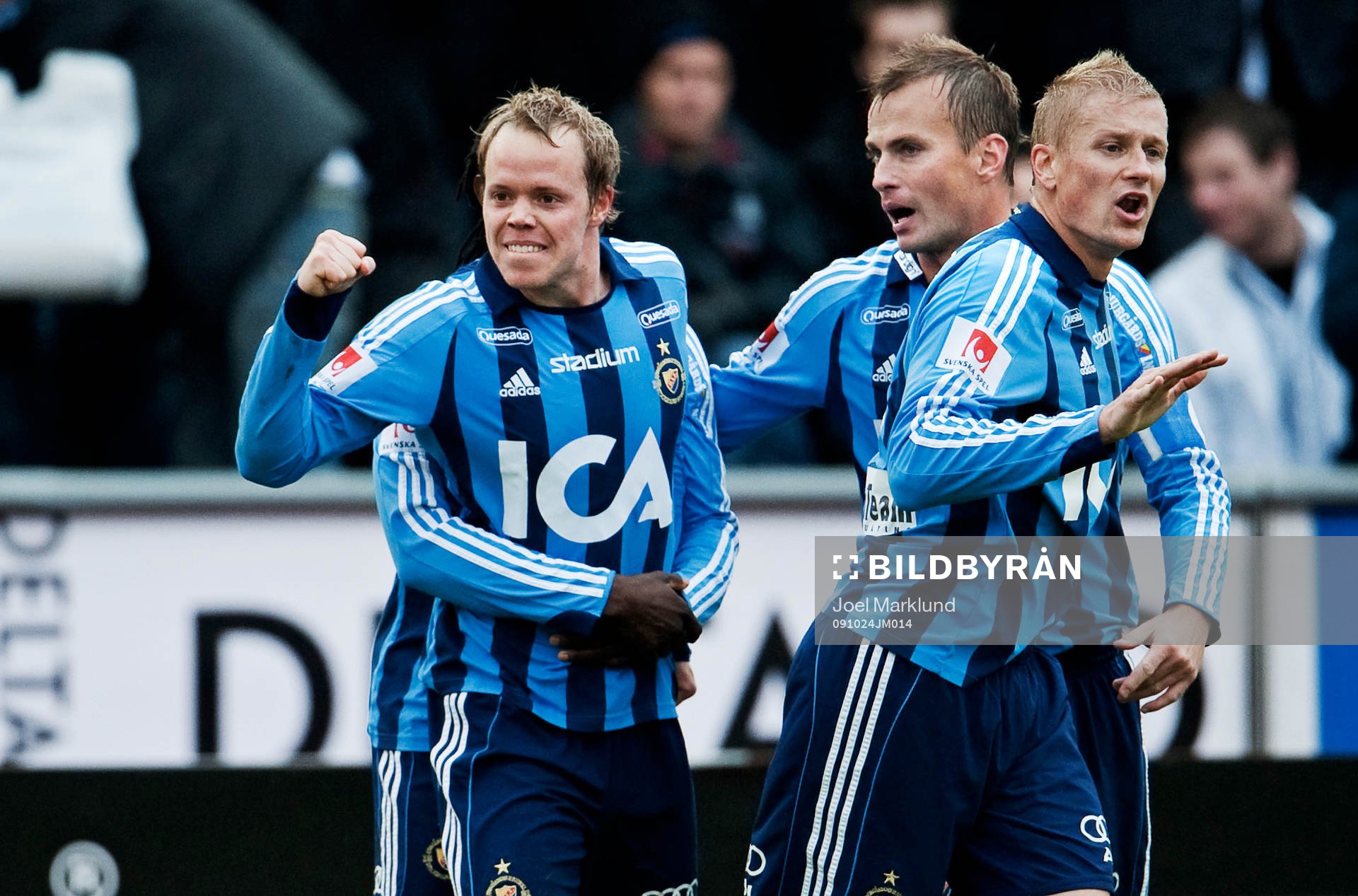 Patrik Haginge, Djurgården, jubel