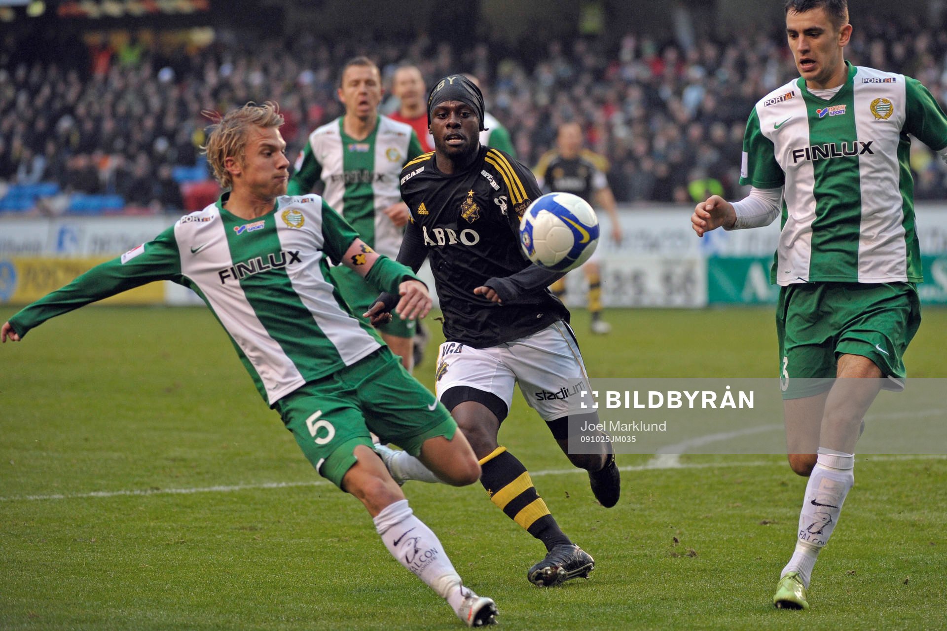 Emil Johansson, Hammarby och Martin Kayongo-Mutumba, AIK