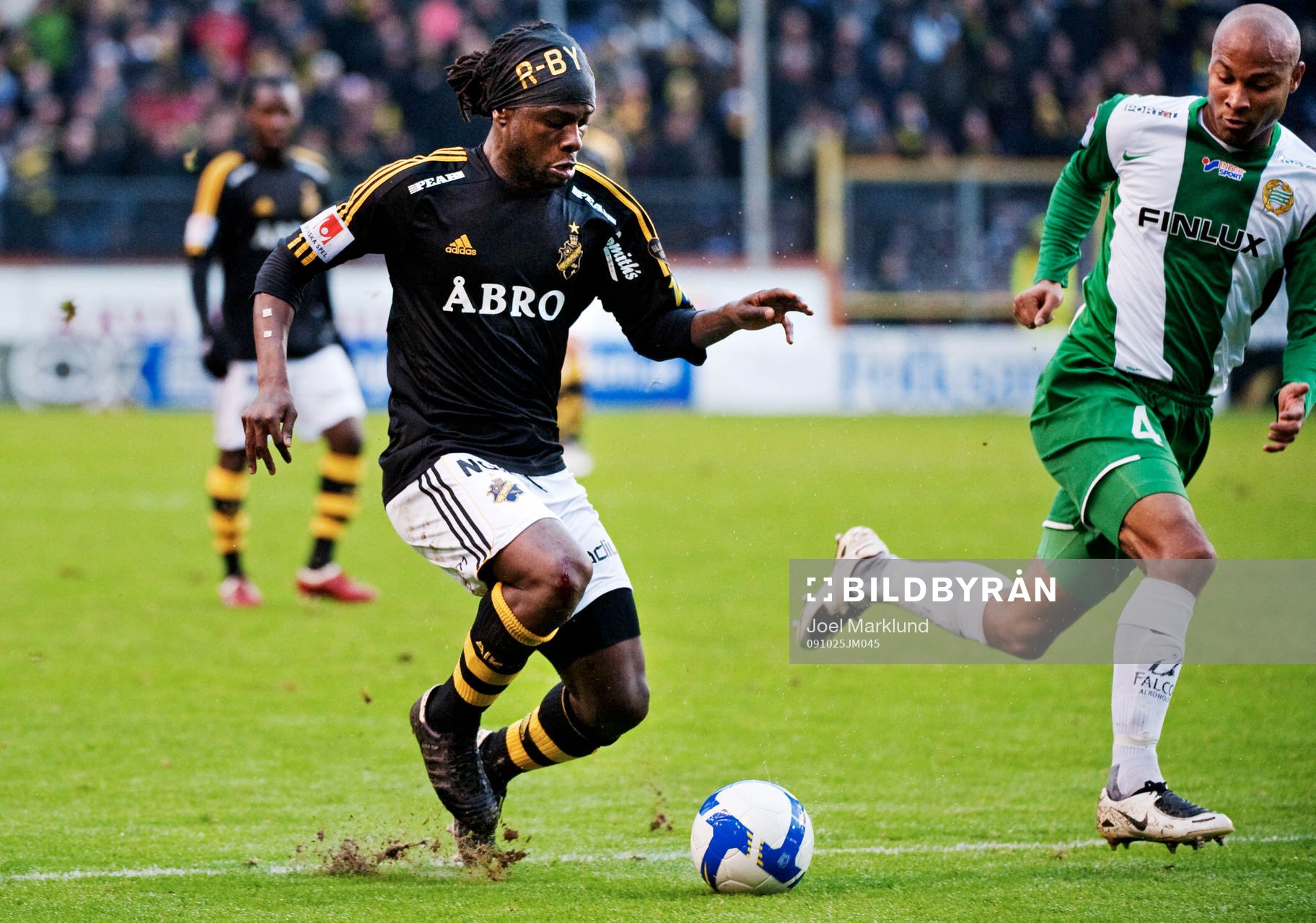 Martin Kayongo Mutumba, AIK, i ett anfall