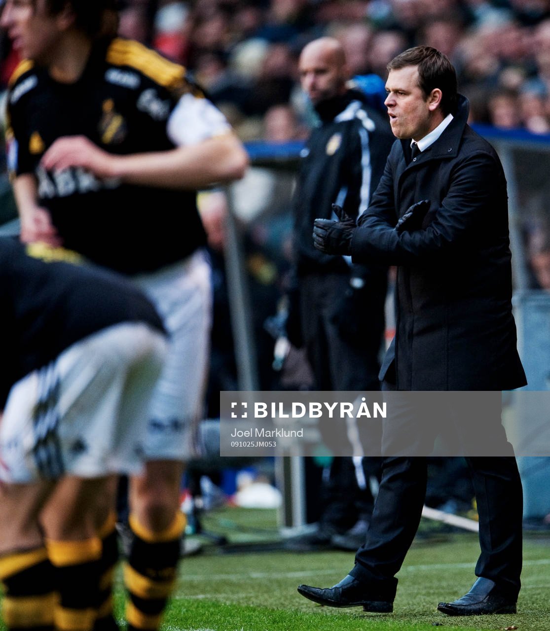 Mikael Stahre, tränare AIK