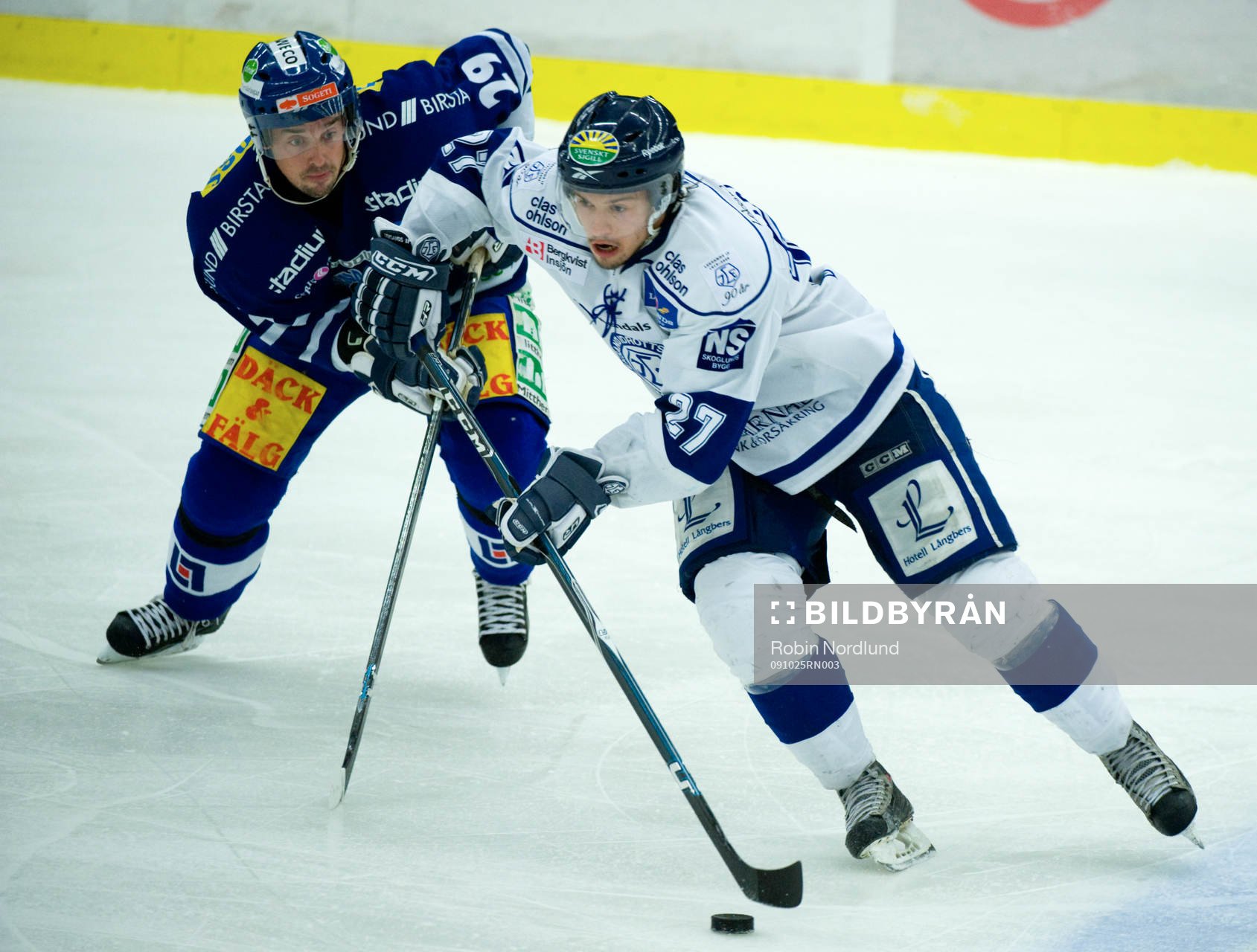 Patrik Carlsson, Leksand mot Daniel Olsson, Sundsvall