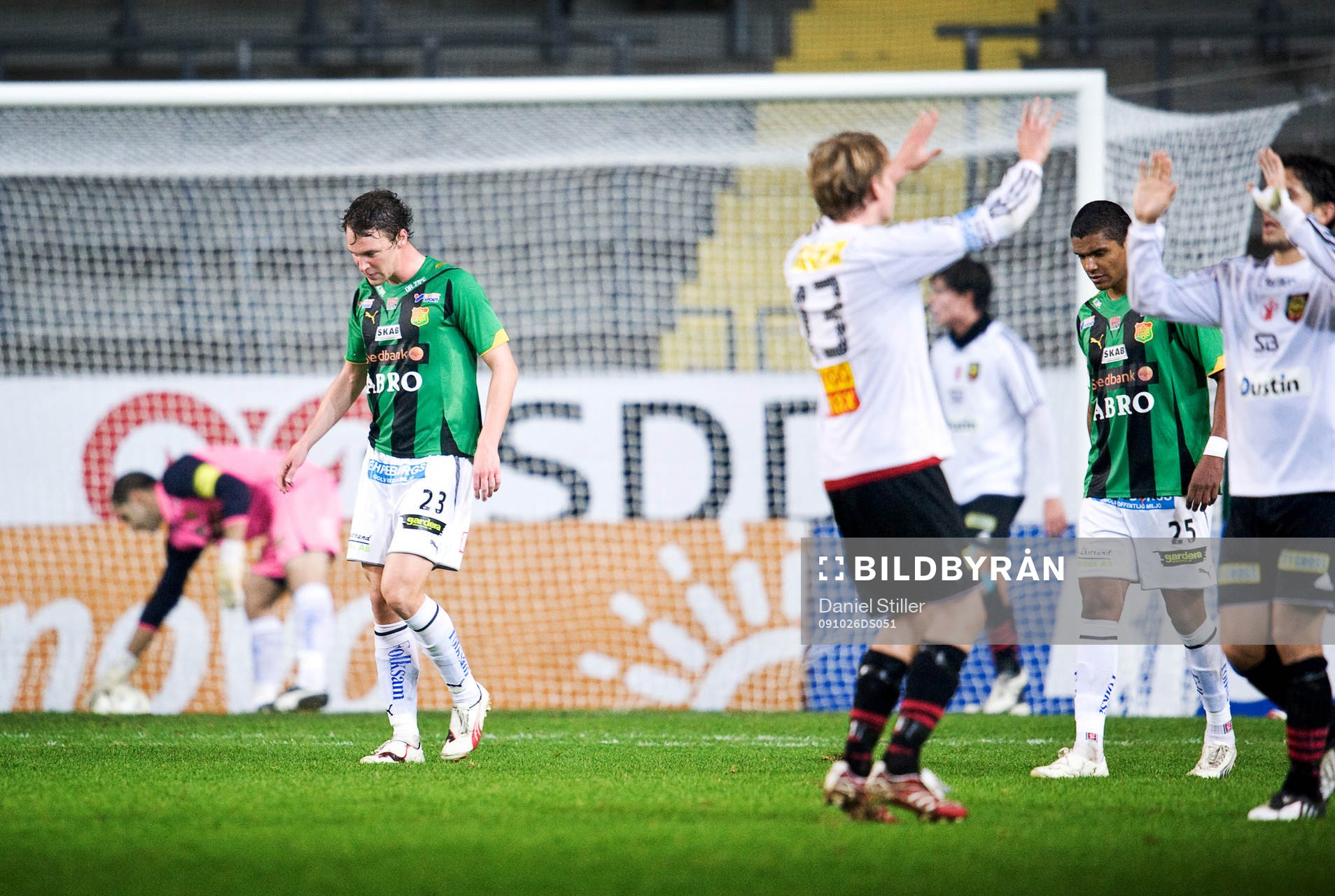 Philip Haglund, Brommapojkarna, gör matchens enda mål