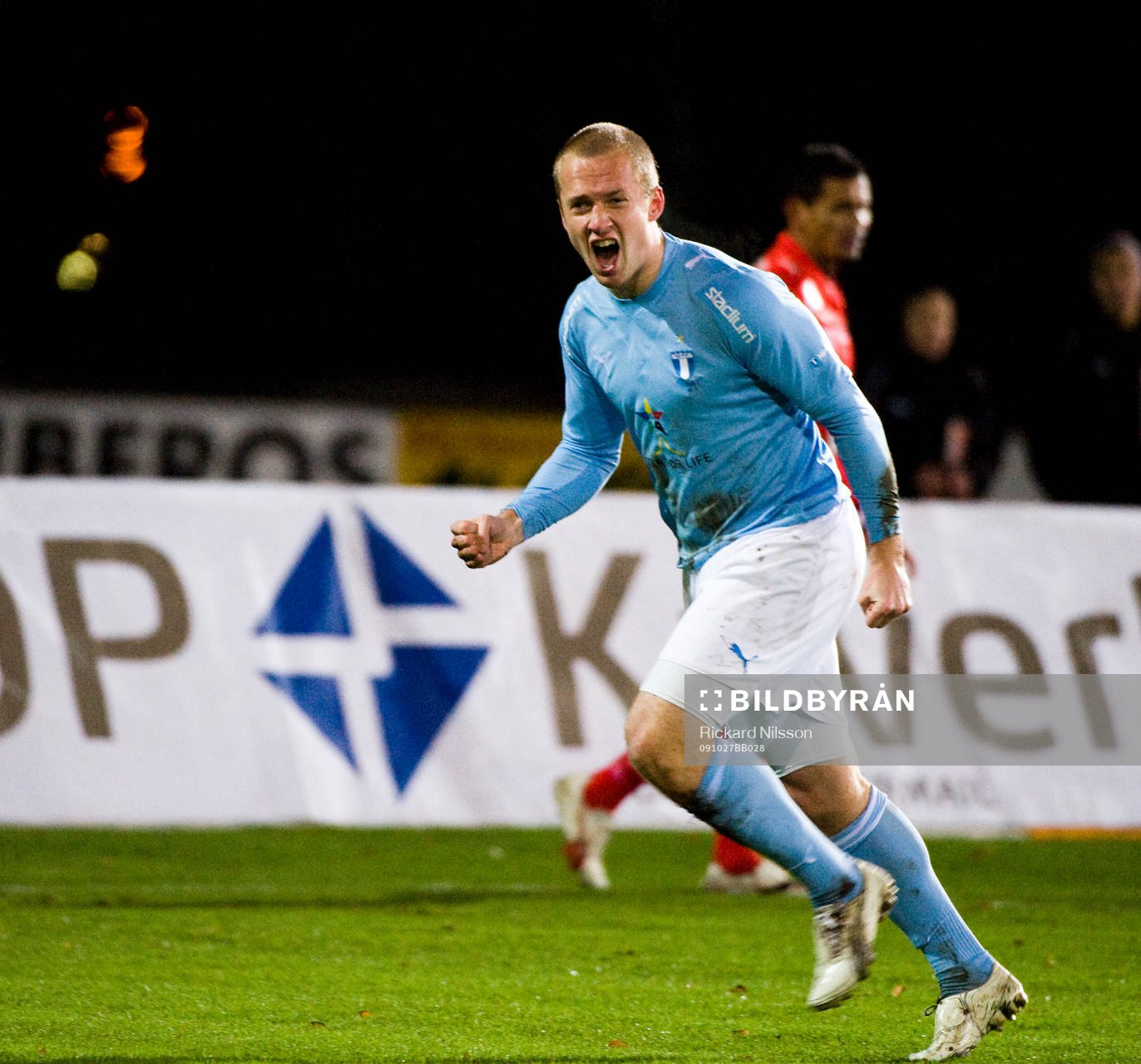 Daniel Larsson, Malmö, jubel