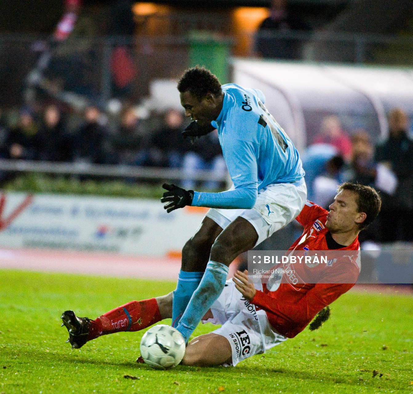 Edward Ofere, Malmö och Marcus Lindberg, Kalmar