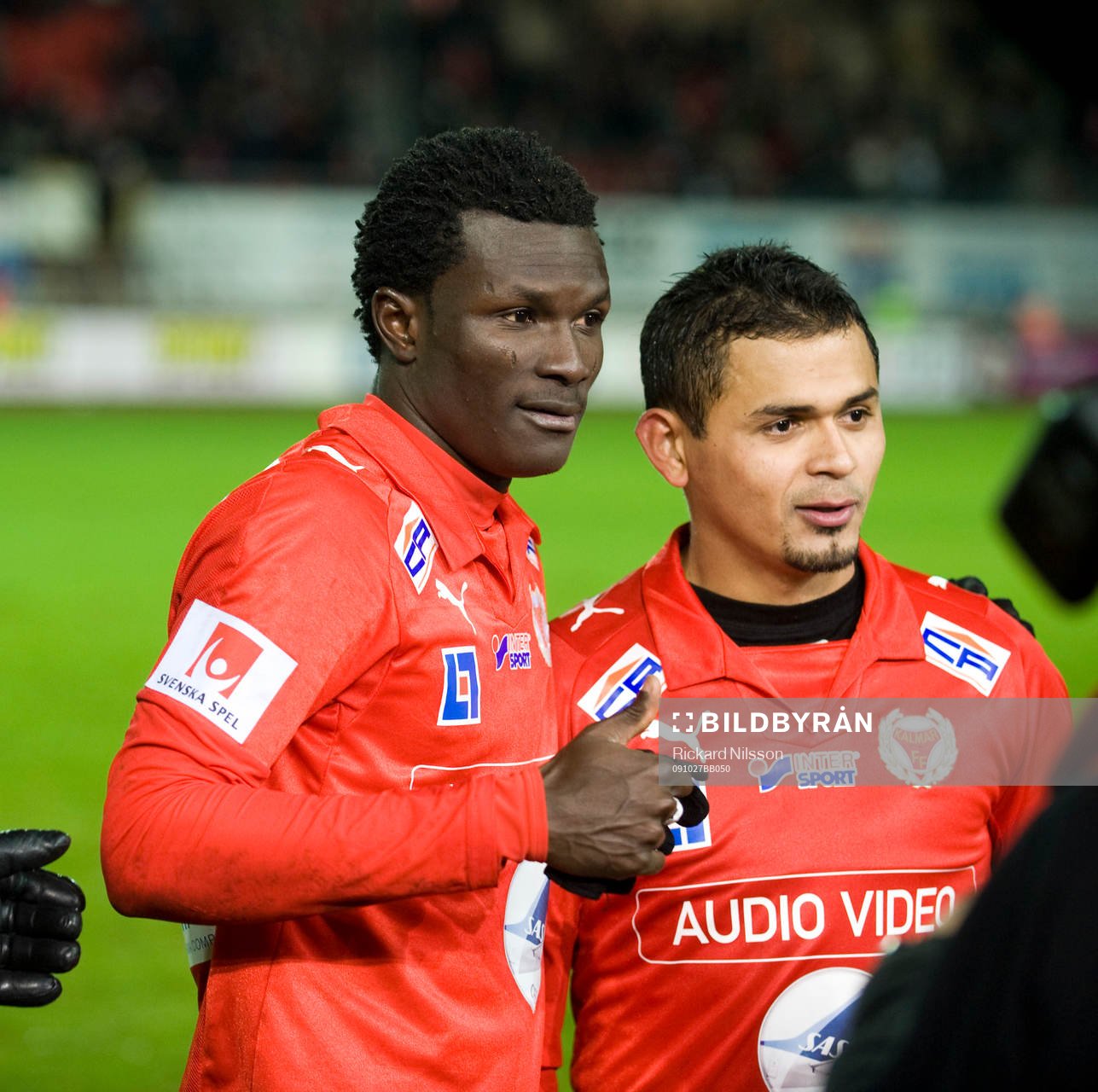 Abiola Dauda och Daniel Sobralense