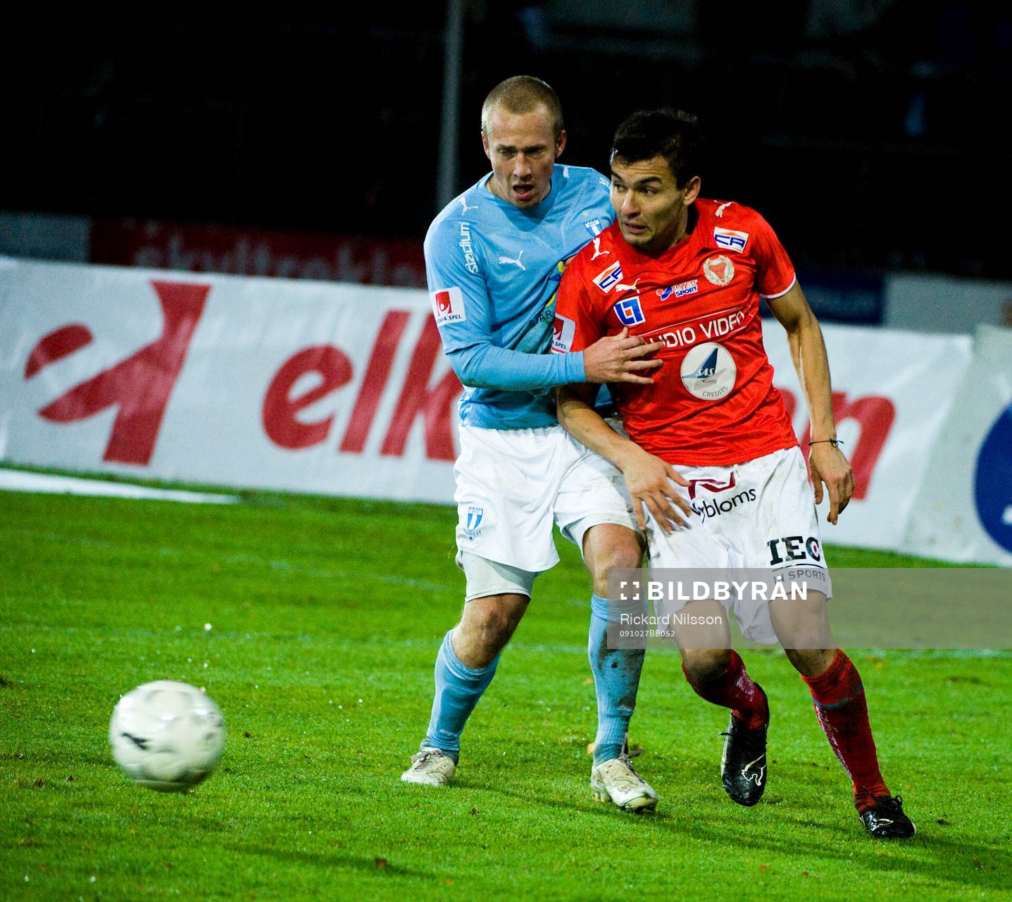 Daniel Larsson, Malmö och Emin Nouri, Kalmar
