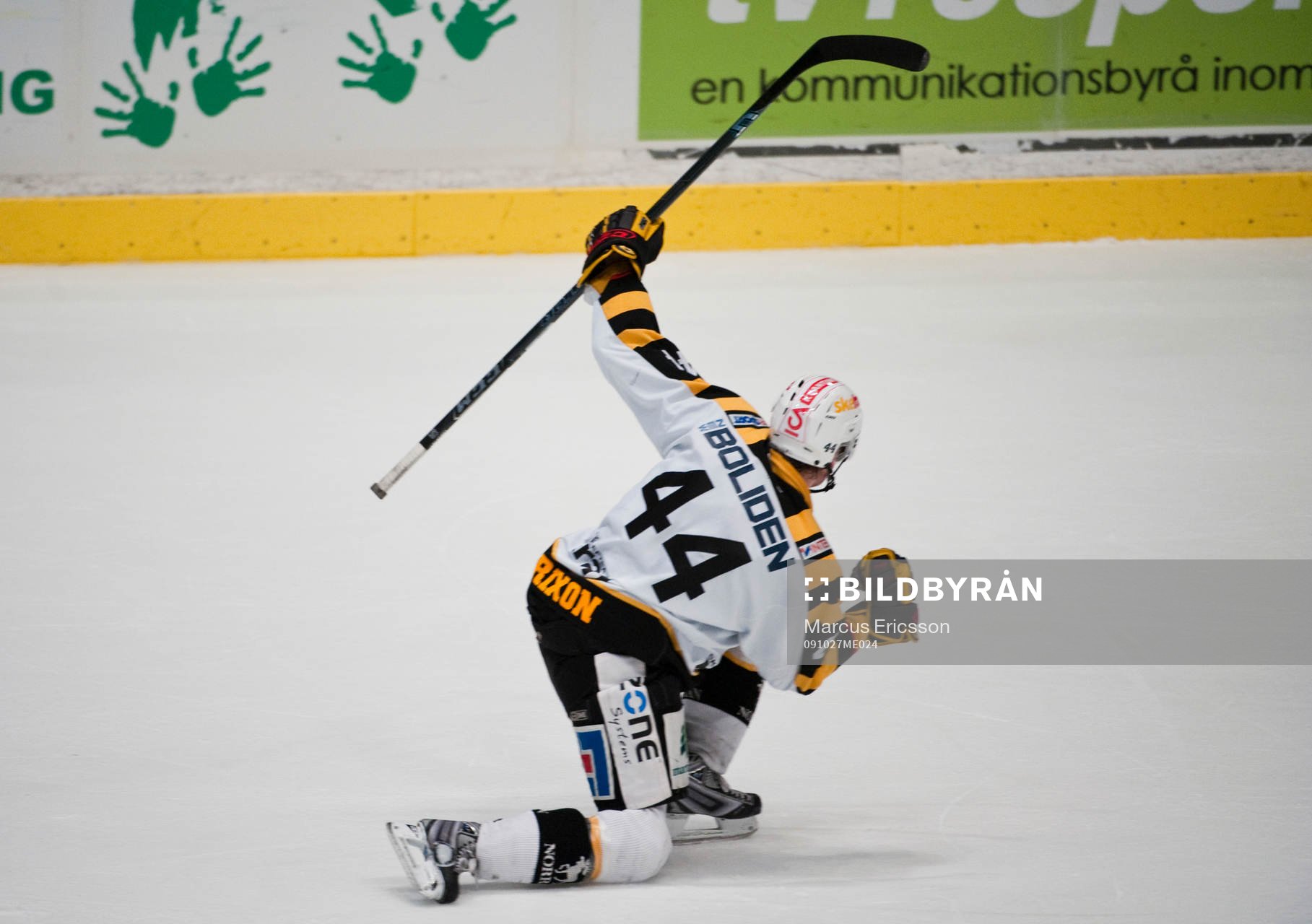 Tim Erixon, jubel