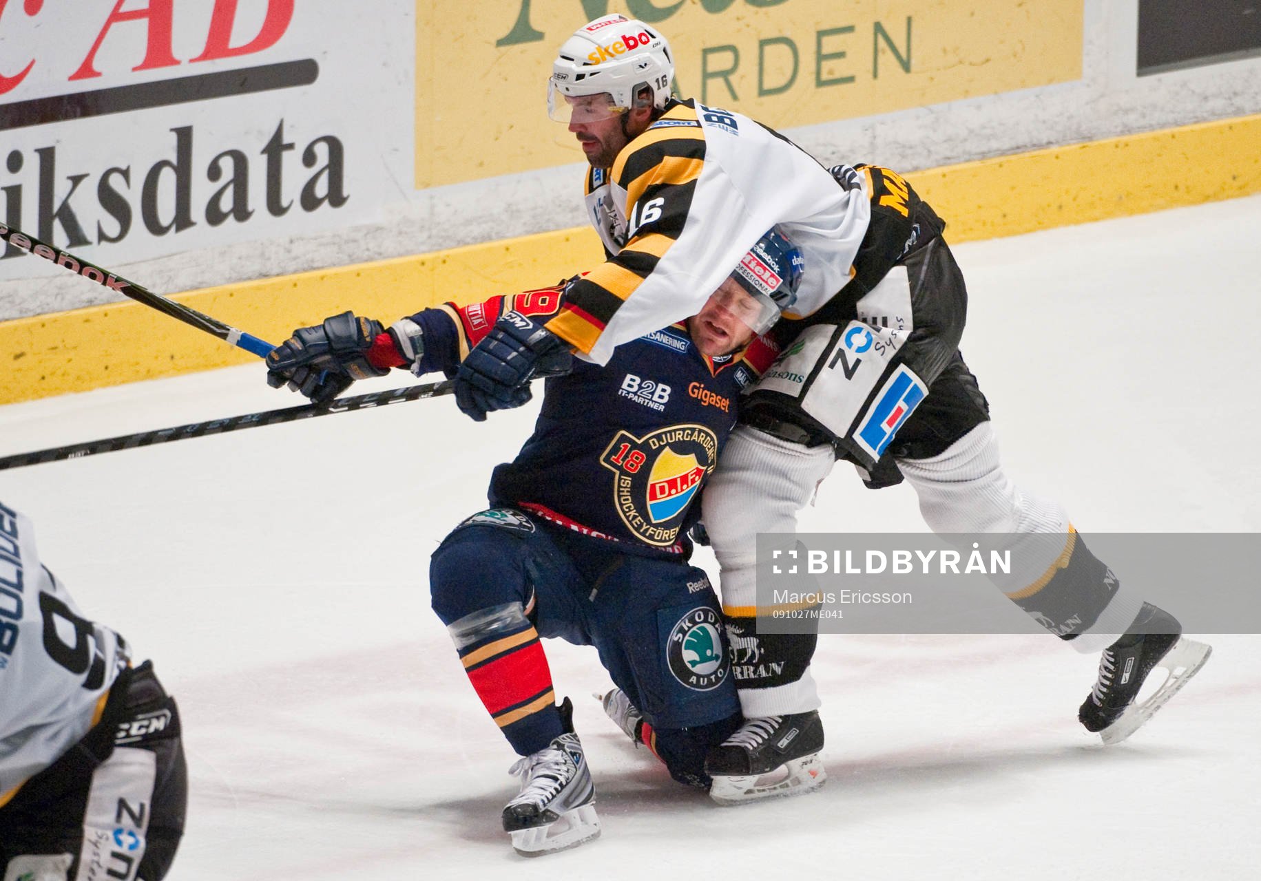 Ivan Majesky, Skellefteå, och Jimmie Ölvestad, Djurgården
