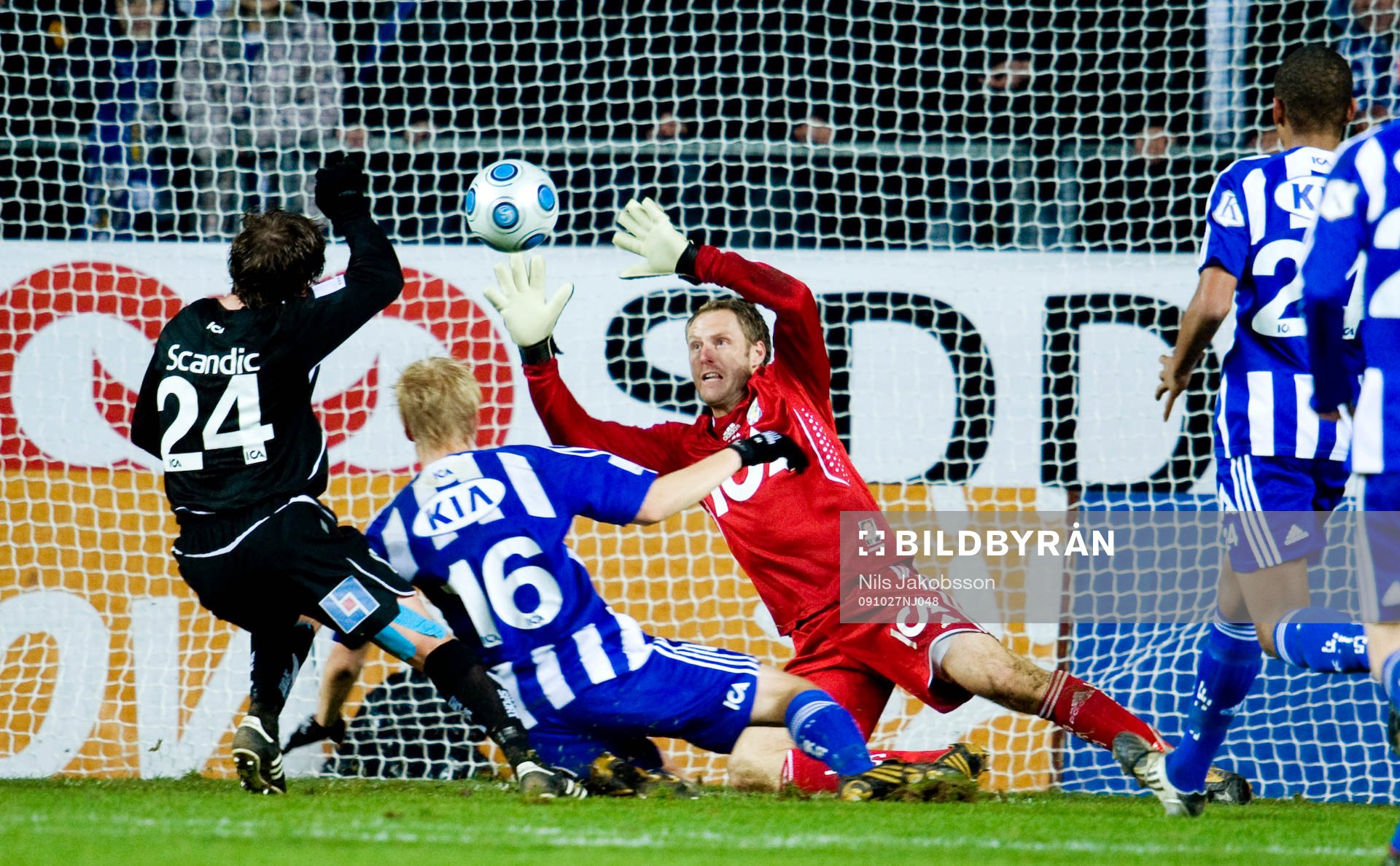Jonas Gundi Saevarsson, Halmstad, Kim Christensen,