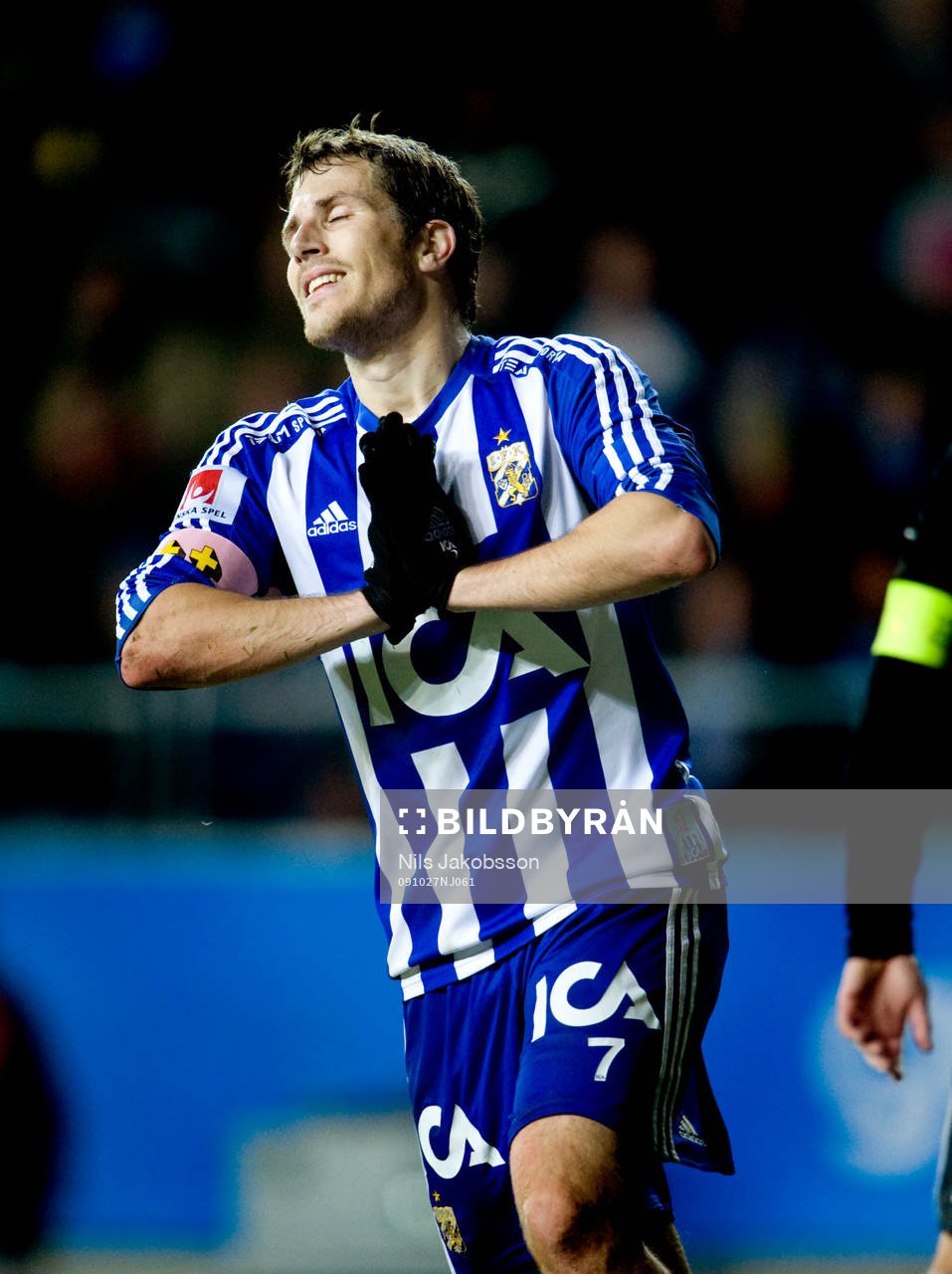  Tobias Hysén, jubel.