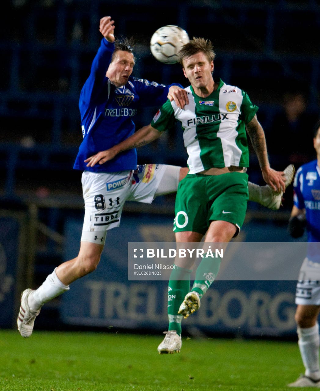  Kristian Haynes, Trelleborg och Andreas Dahl, Hammarby.