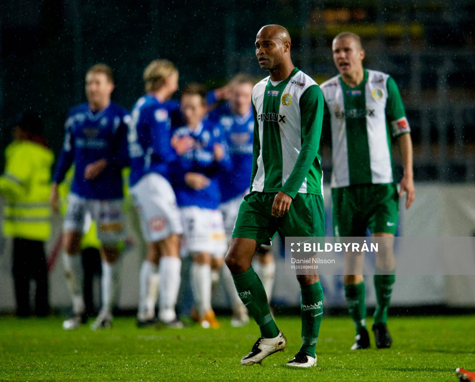 Christian Traoré och Patrik Gerrbrand, Hammarby, depp,