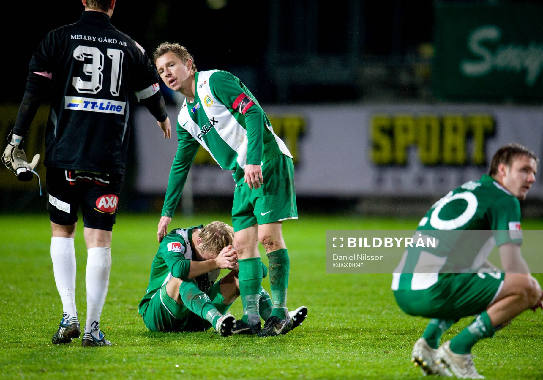 Emil Johansson, Fredrik Söderström och Andreas Dahl,