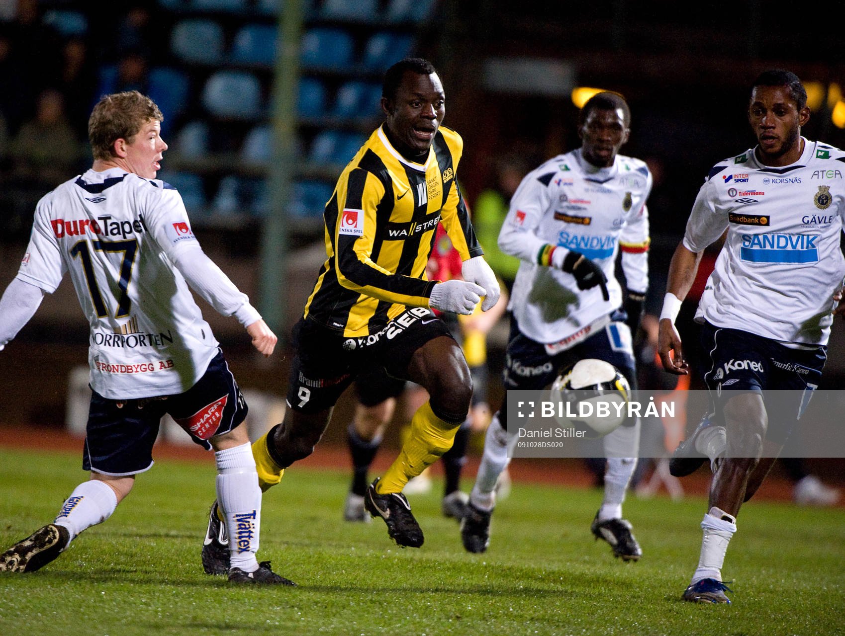 John Chibuike, Häcken. Jonas Lantto, Yannick Bapupa, Gefle
