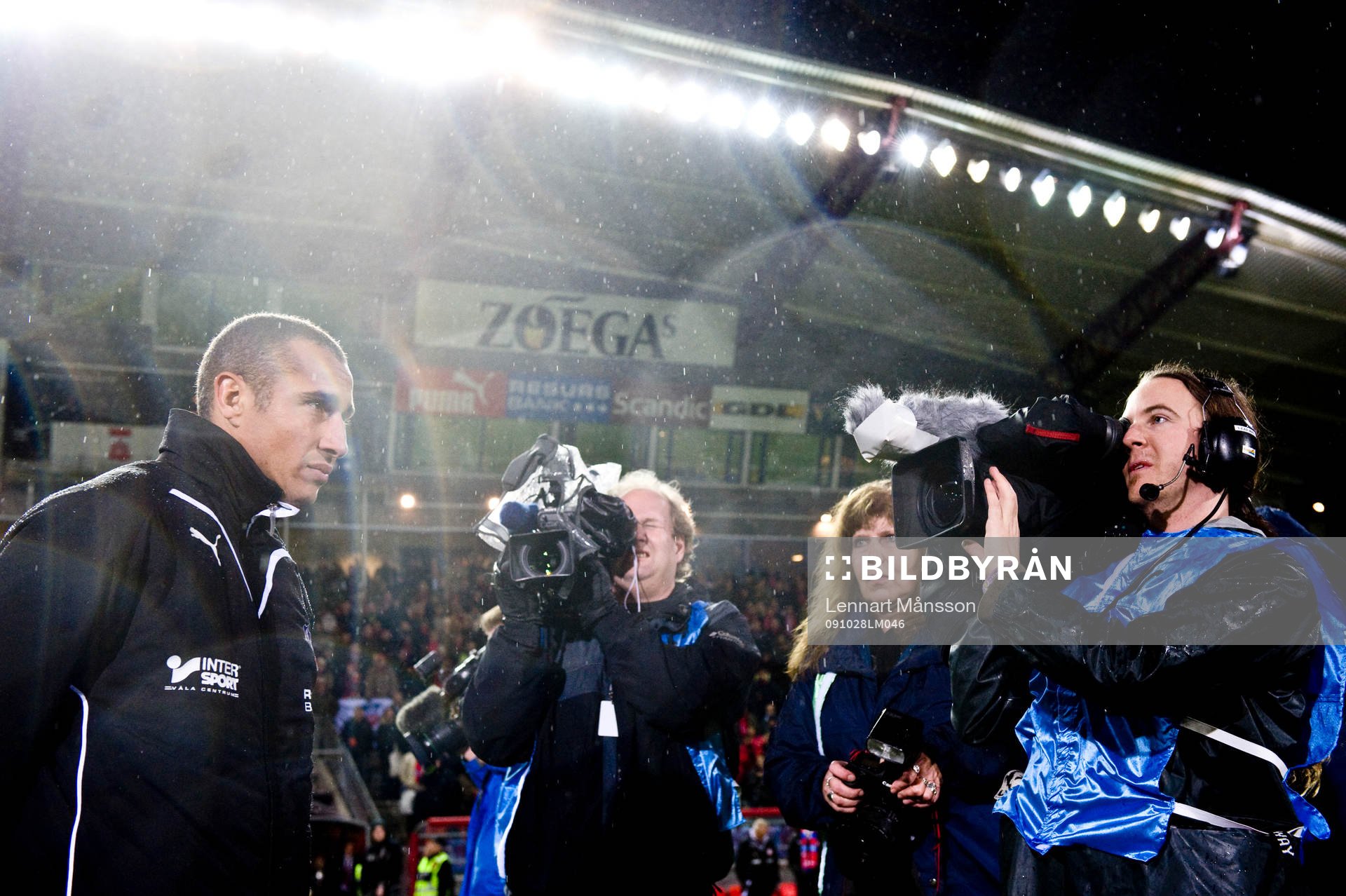 Henrik Larsson, kamera, press, media