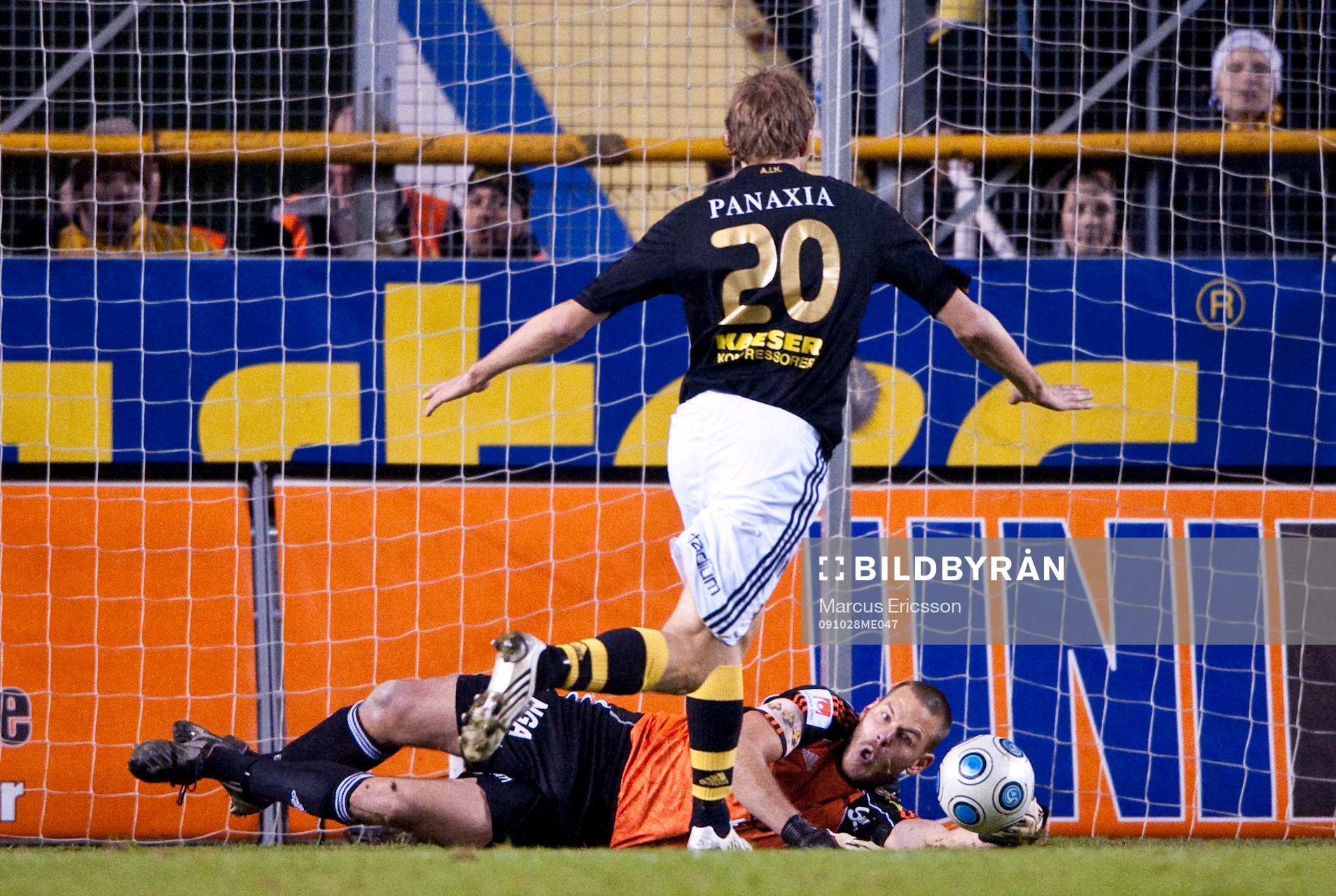 Daniel Örlund, målvakt, AIK