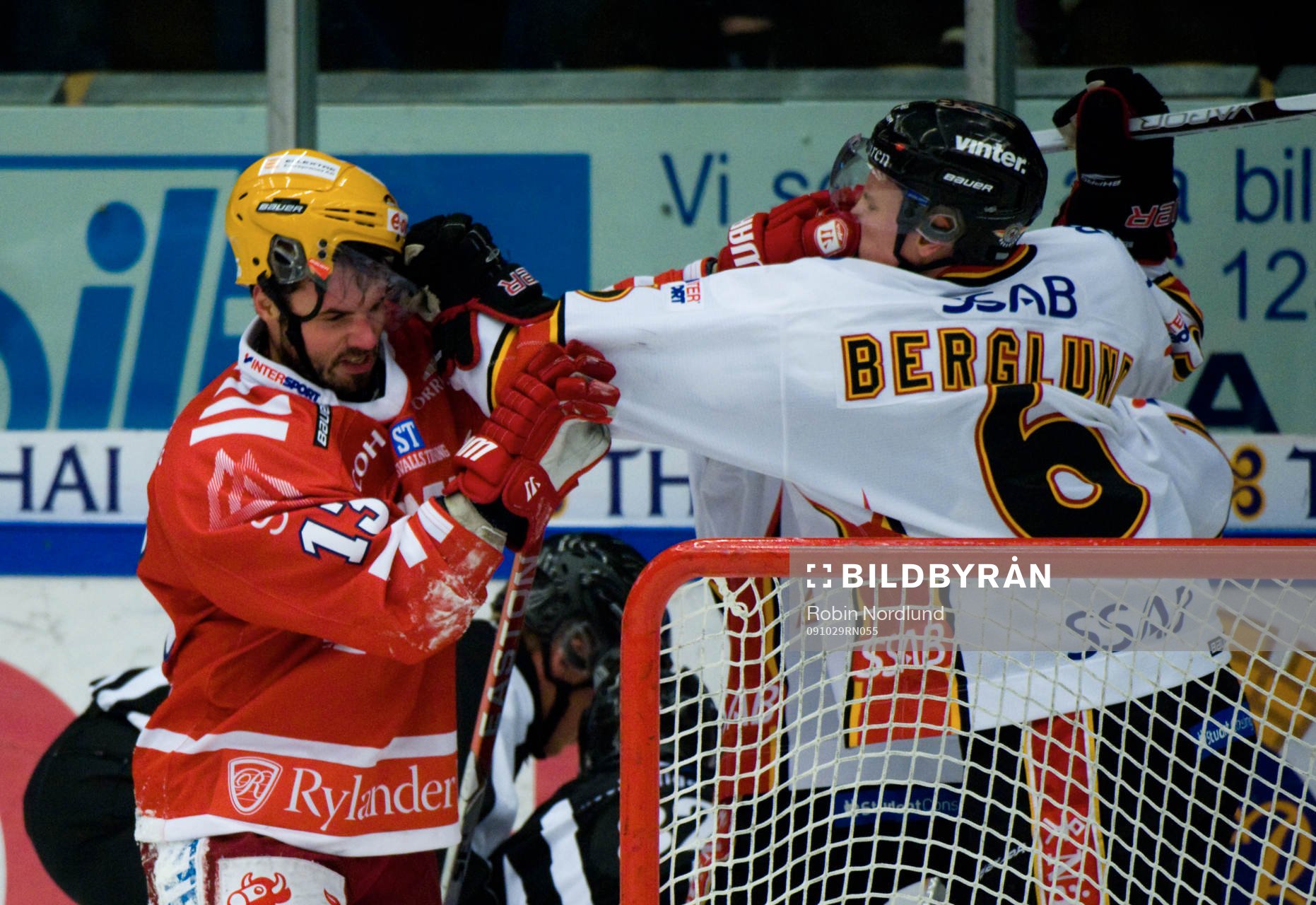 Daniel Corso, Timrå slåss mot Kristofer Berglund, Luleå