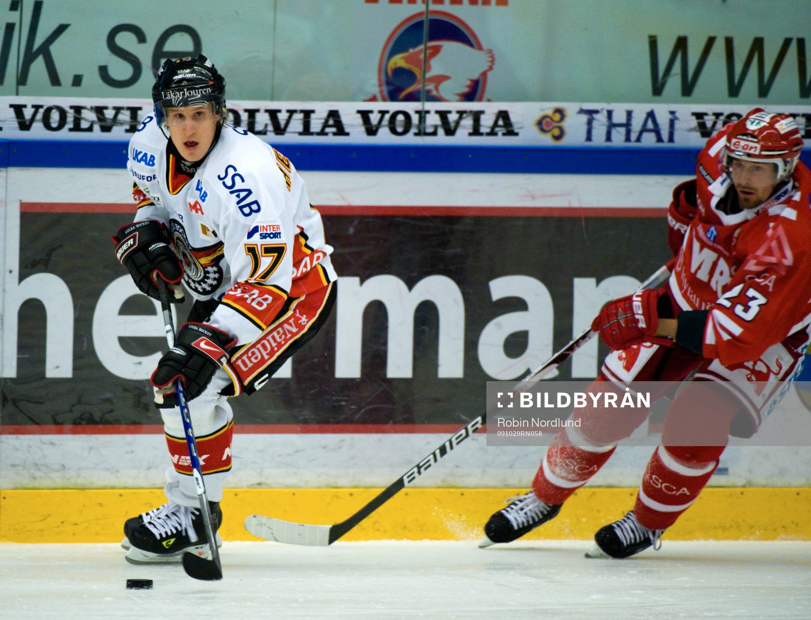 Jonathan Hedström, Luleå mot Thomas Skogs, Timrå
