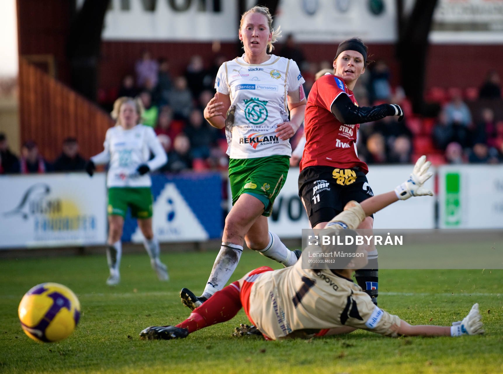 3-1, Susanne Moberg som överlistar Minna Meriluoto,