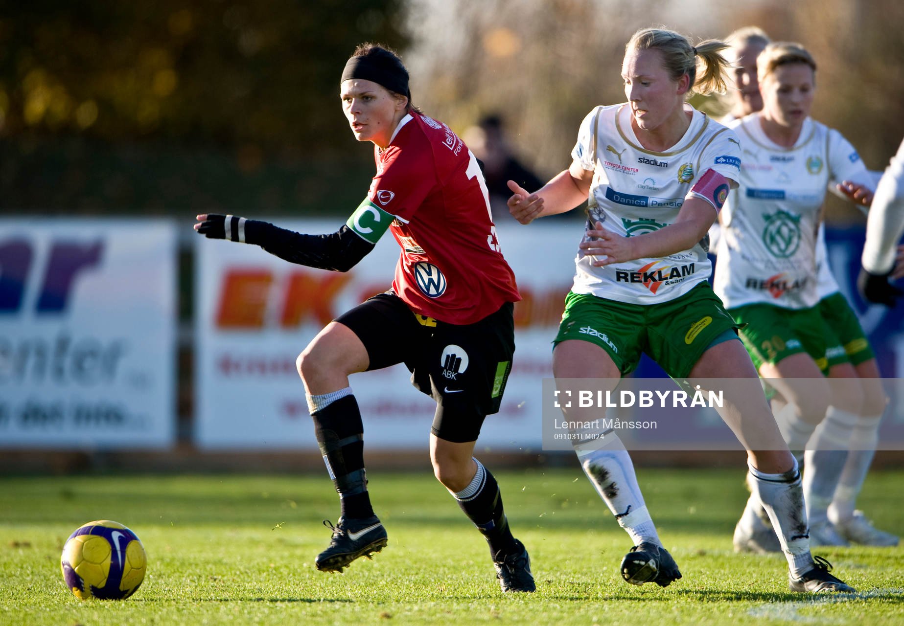 Susanne Moberg, Kristianstad och Karin Lissel, Hammarby