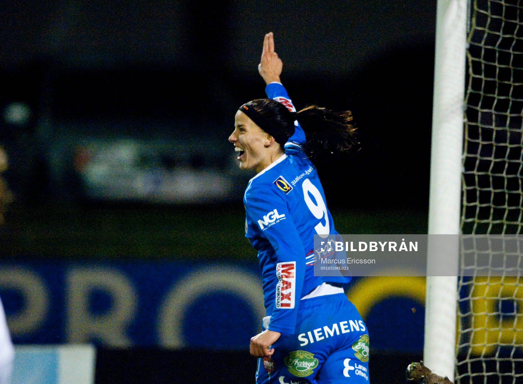  Jessica Landström, Linköping jubel.