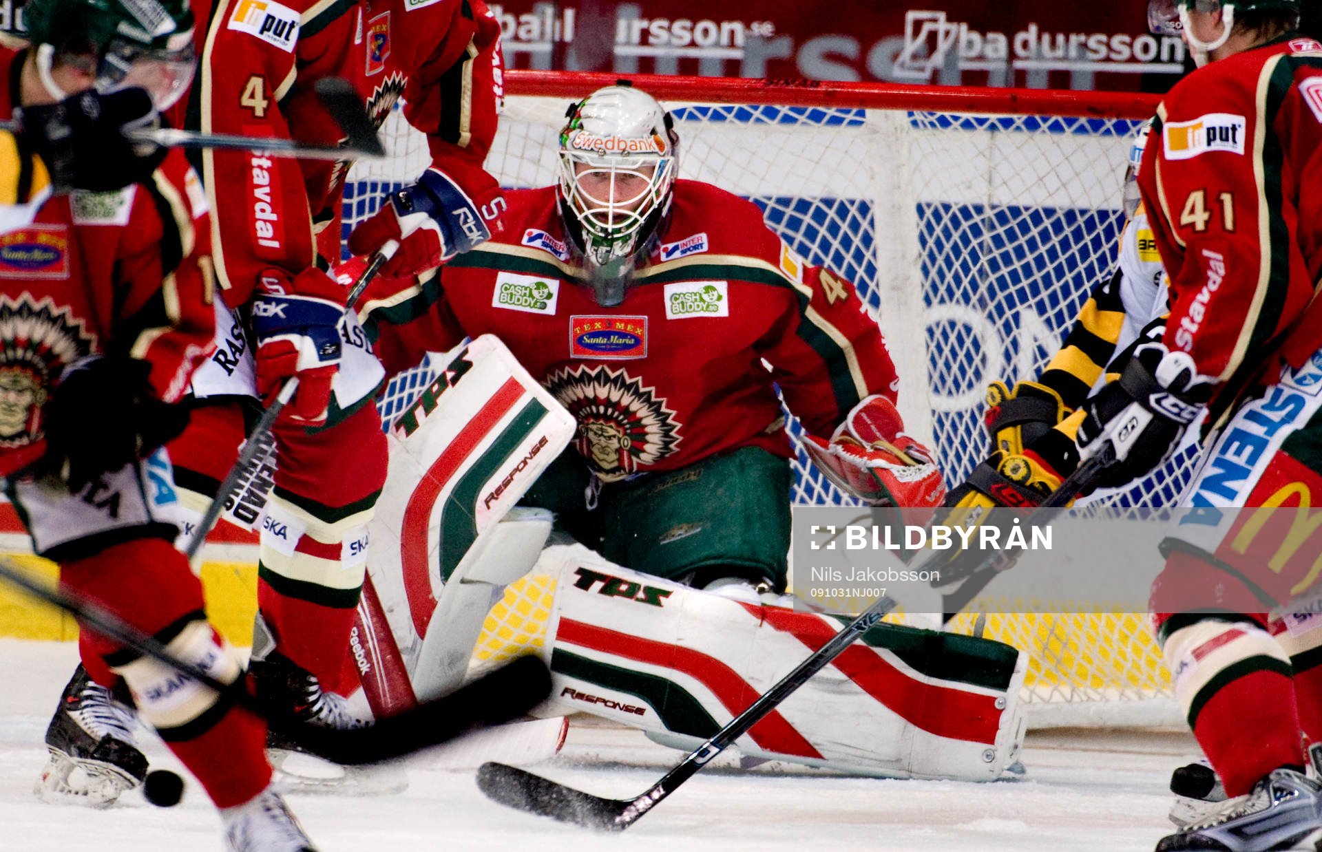 Johan Holmqvist, målvakt, Frölunda