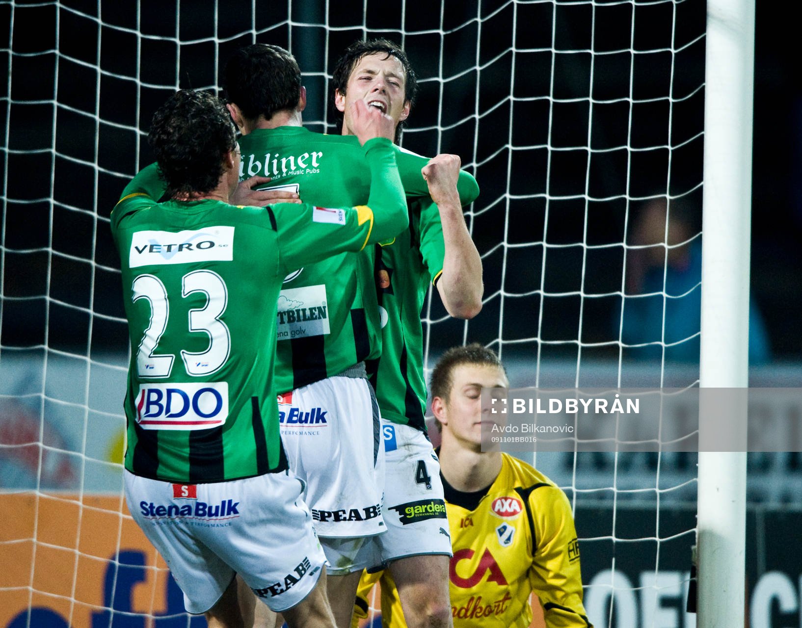 Hallgrímur Jónasson, GAIS, Jubel