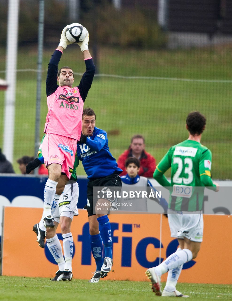 Dime Jankulovski, målvakt, GAIS, Emir Kujovic, Halmstad