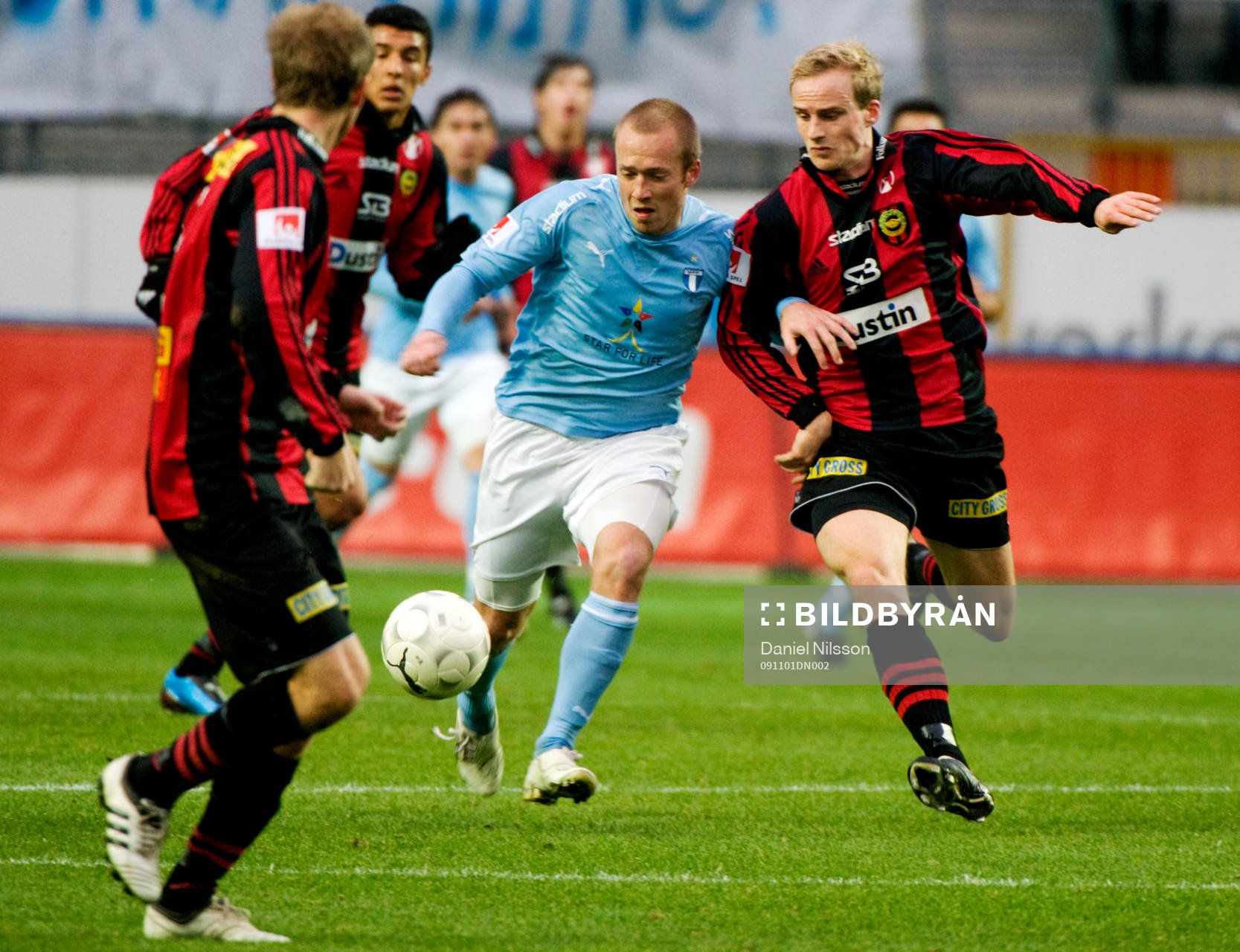 Daniel Larsson, Malmö och Pär Asp, Brommapojkarna